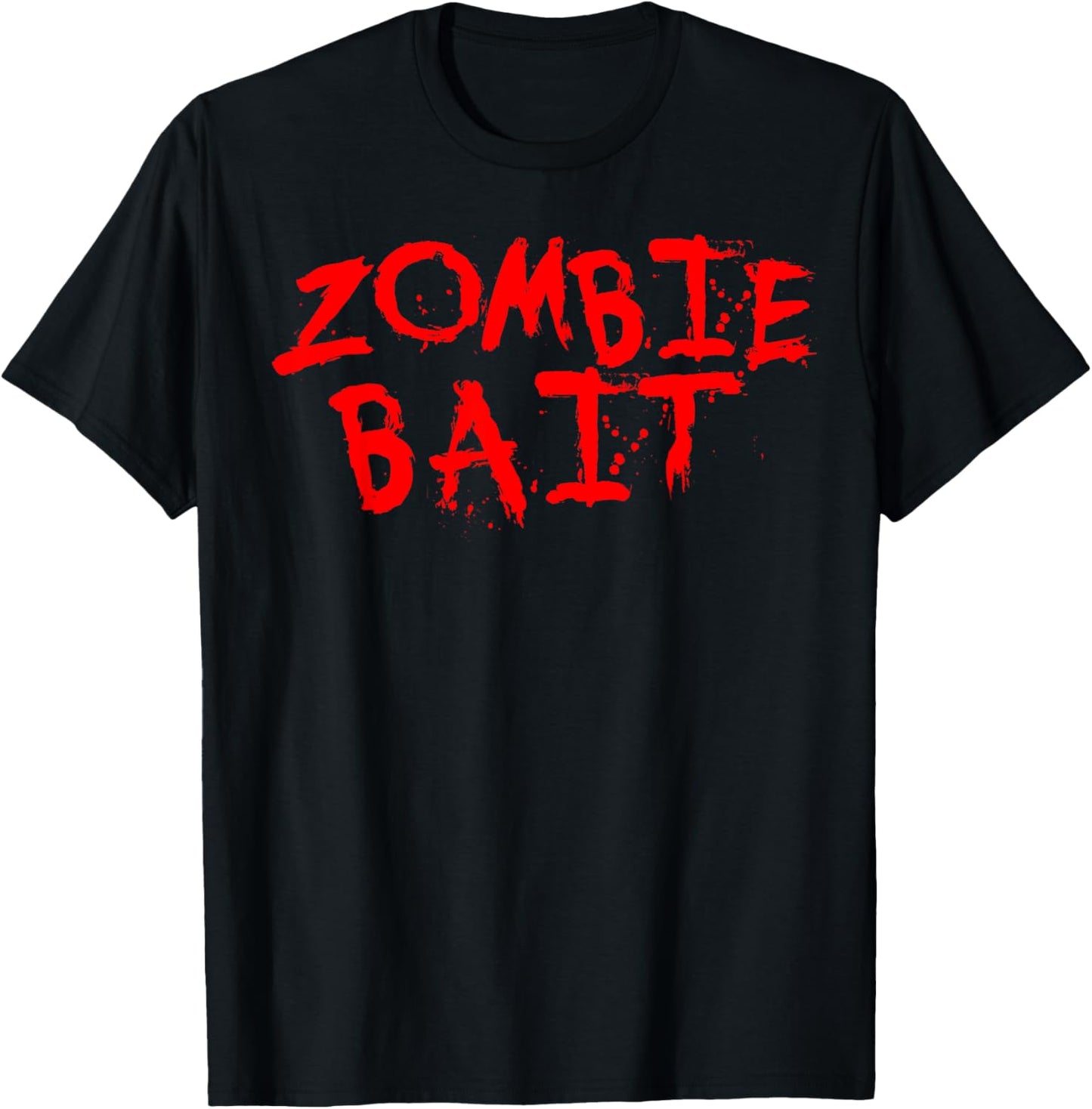 Zombie Bait funny Zombie Halloween Zombie Bait T-Shirt - T-Shirt | Black