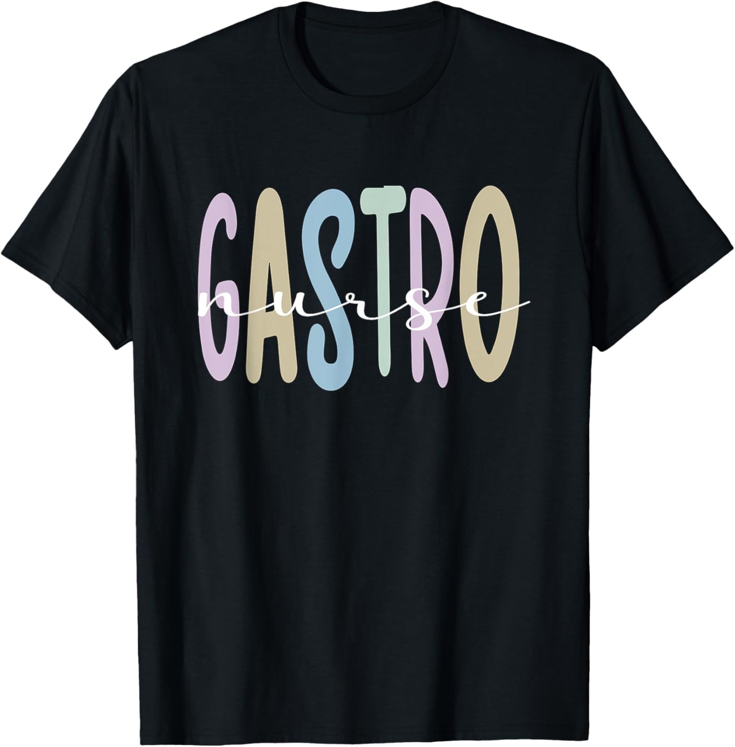 Gastro Nurse Appreciation Gastroenterology Nurse T-Shirt - T-Shirt | Black