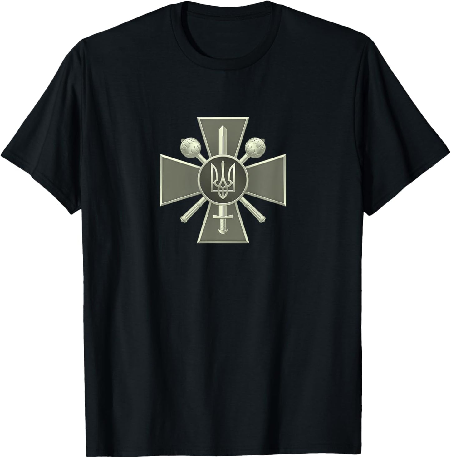 Zelenskyy Ukraine Army Shirt Ukraine Military Ukraine T-Shirt - T-Shirt | Black