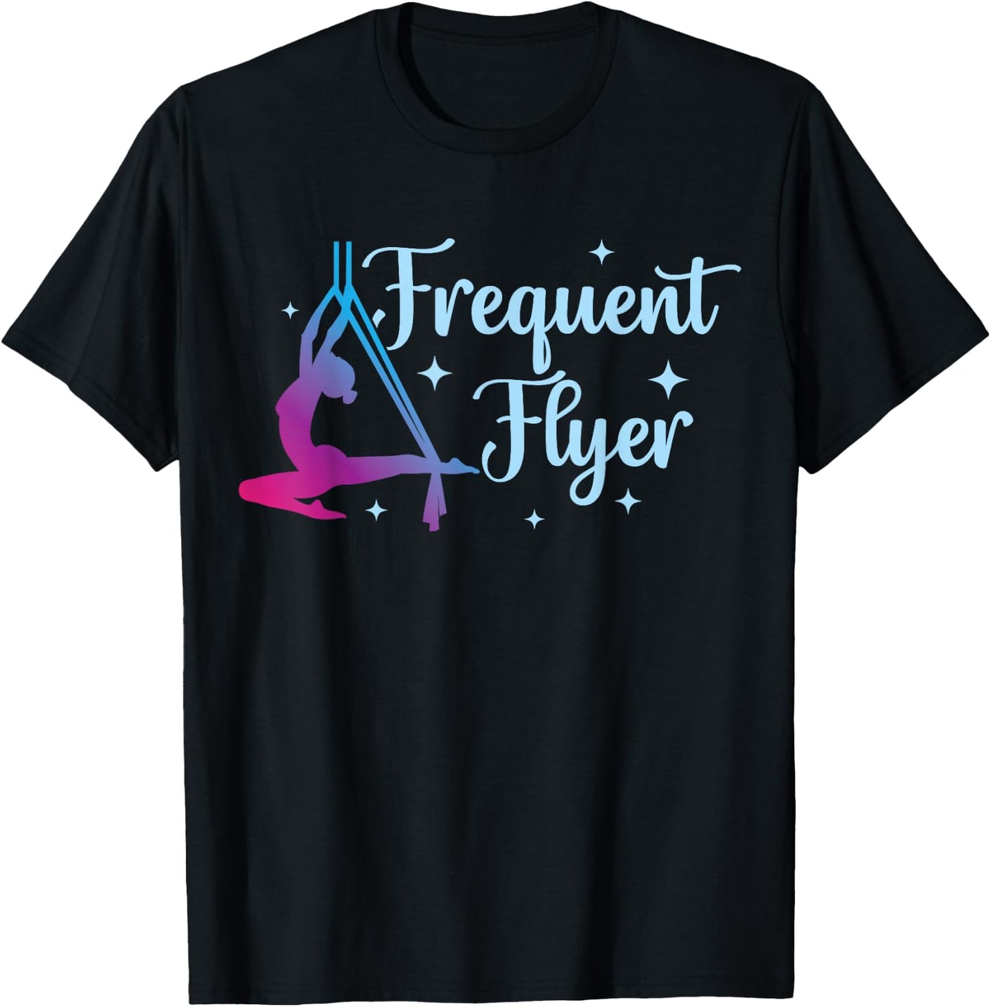 Aerial Yoga Aerial Silk Aerialist T-Shirt - T-Shirt | Black