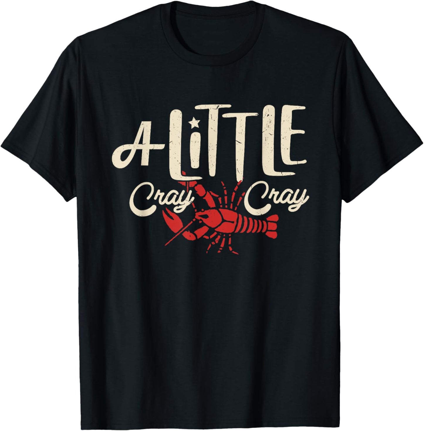 Crawfish Boil Shirt Little Cray Louisiana Kids Boys Girls T-Shirt - T-Shirt | Black