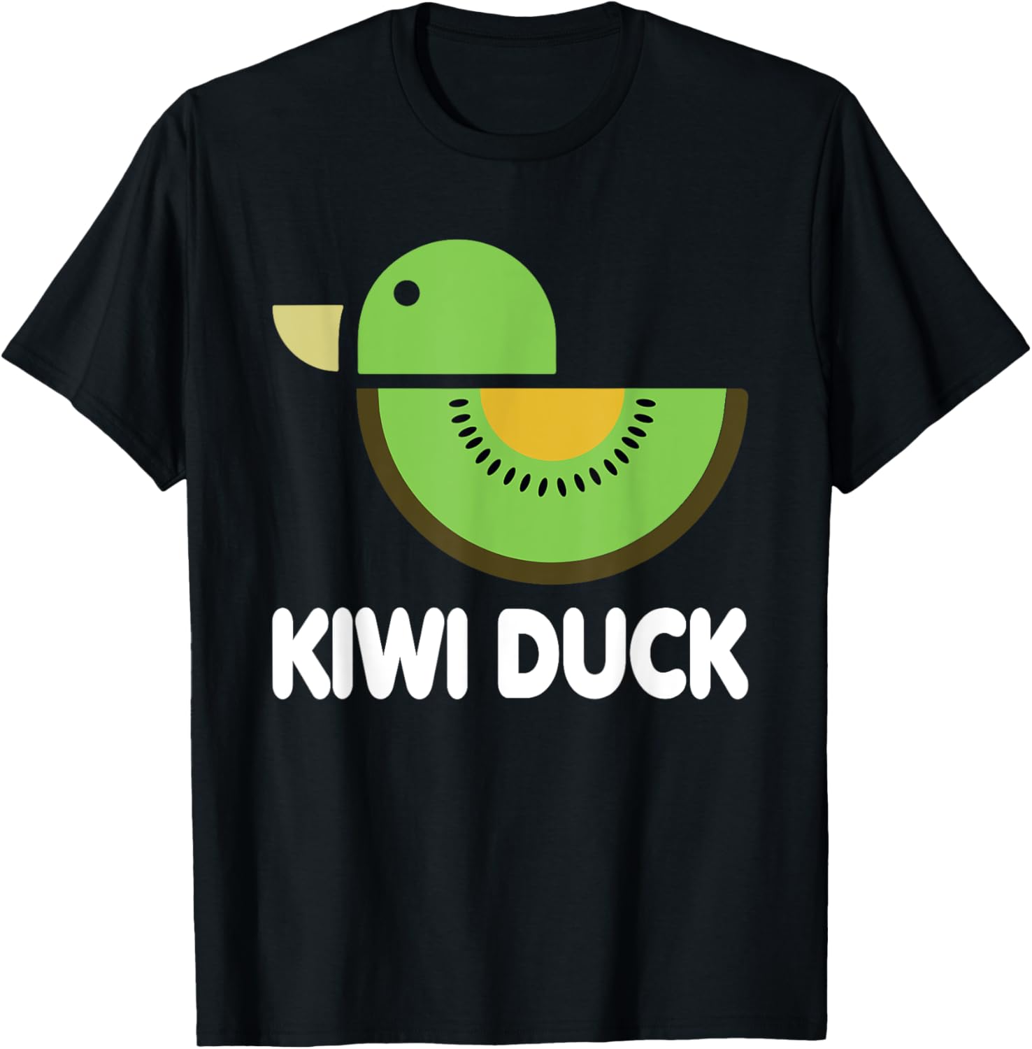 Kiwi Duck T-Shirt - T-Shirt | Black