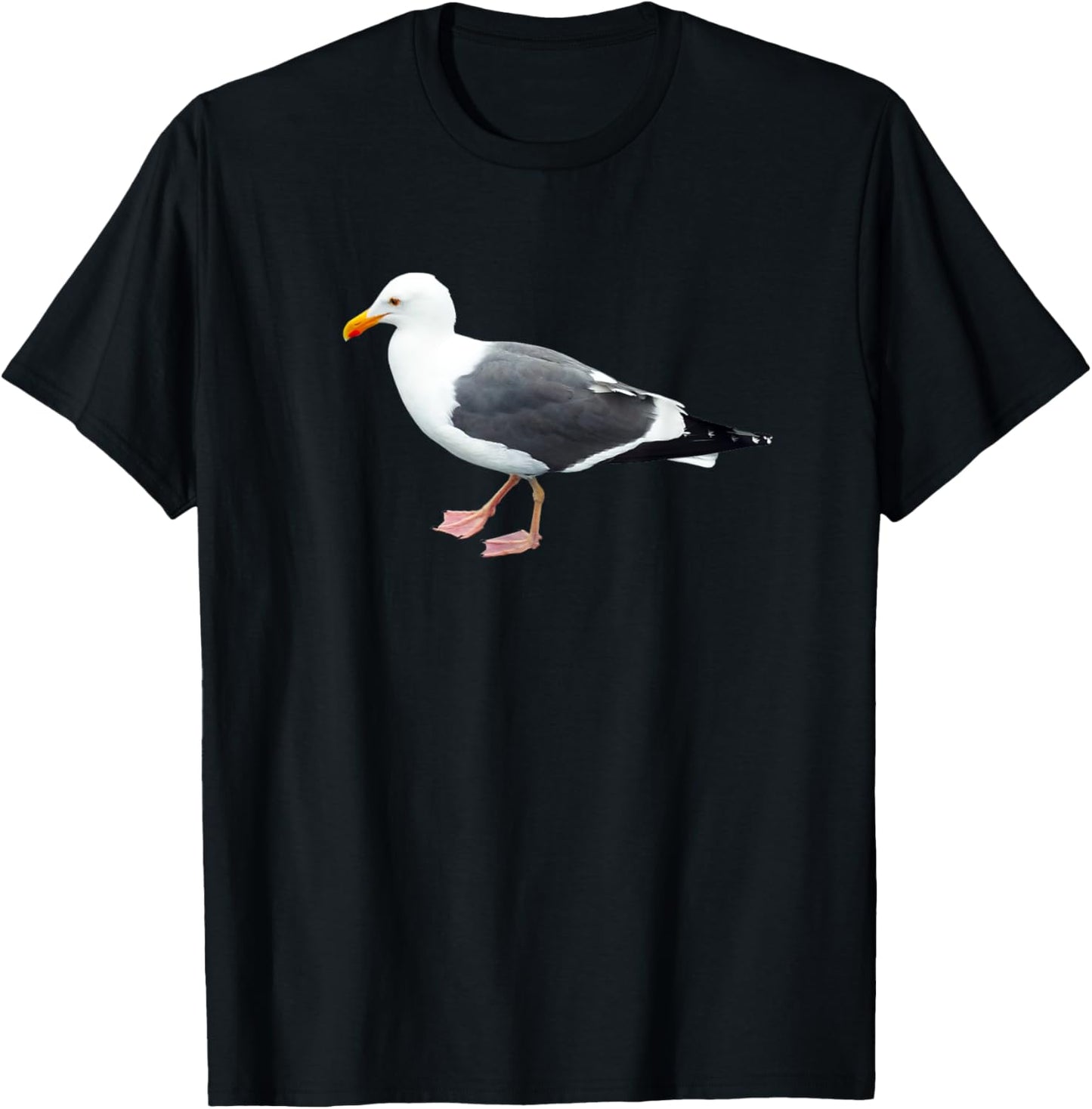 SanDi Seagull the bird from San Diego T-Shirt - T-Shirt | Black