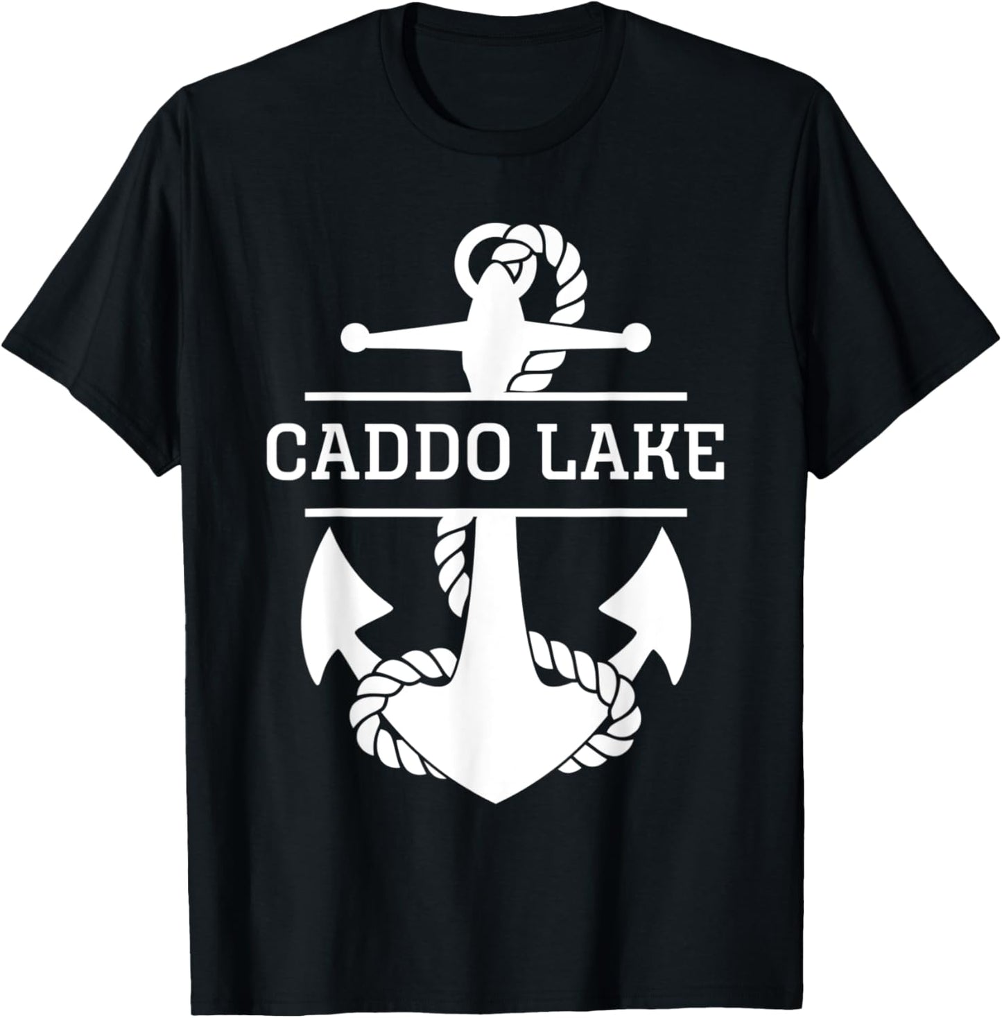 Caddo Lake Texas Louisiana USA Nautical T-Shirt - T-Shirt | Black