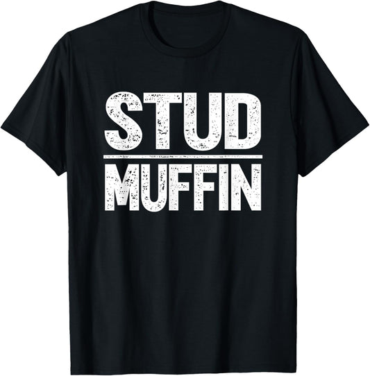 Stud Muffin T-Shirt - T-Shirt | Black
