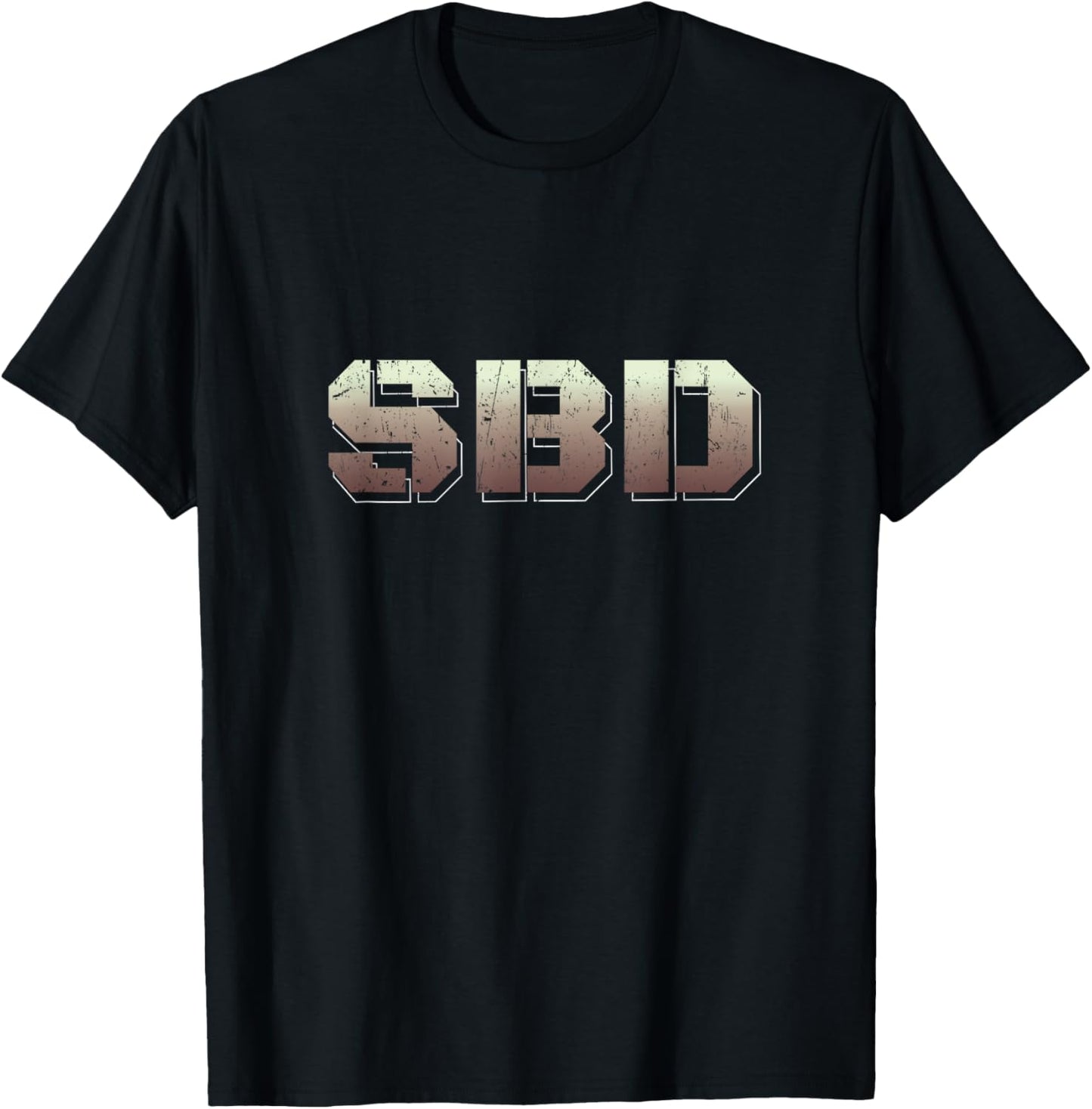 SBD Squat Bench Deadlift Powerlifting T-Shirt - T-Shirt | Black