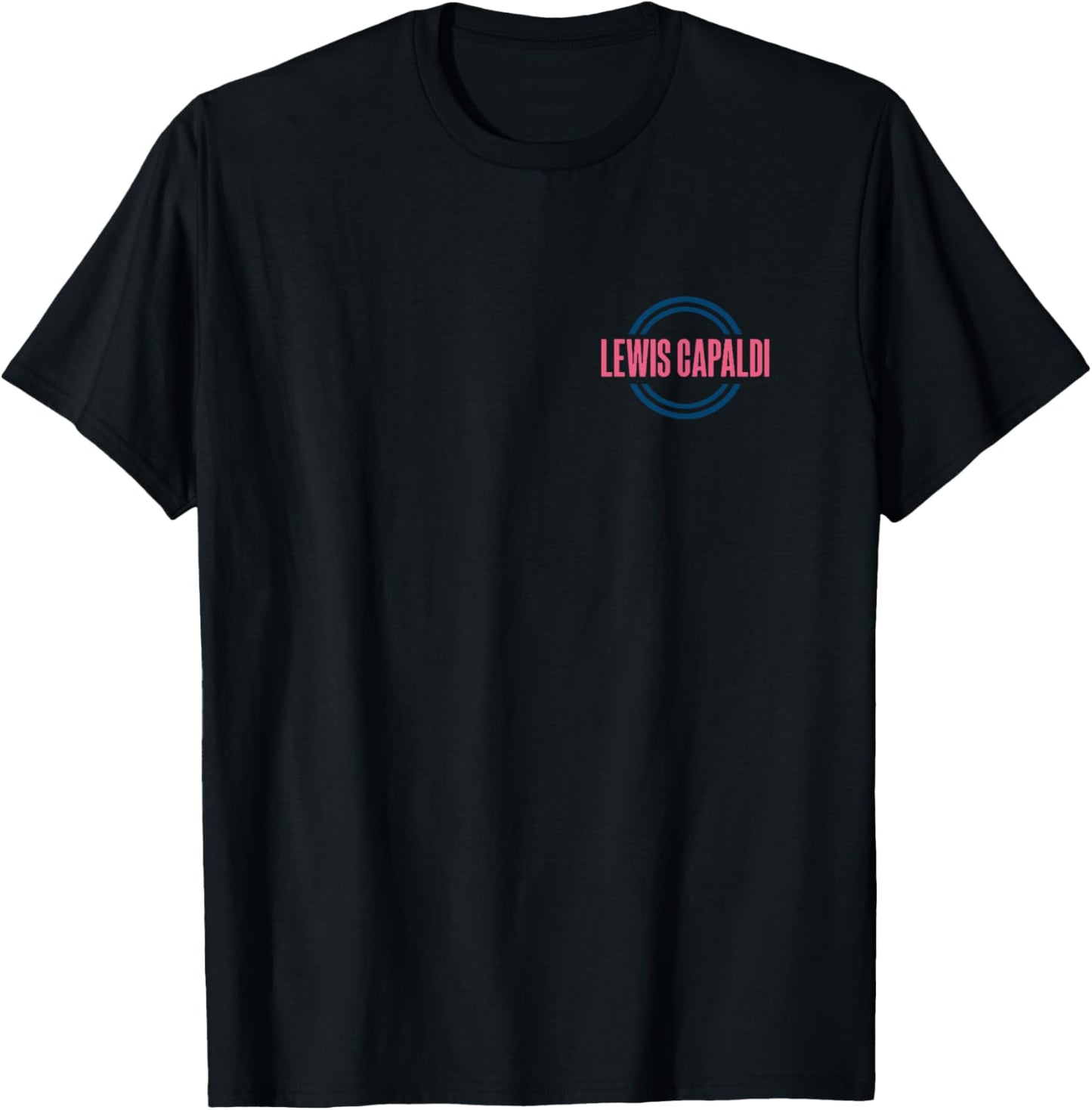 Lewis Capaldi – Someone You Love Logo Pocket T-Shirt - T-Shirt | Black