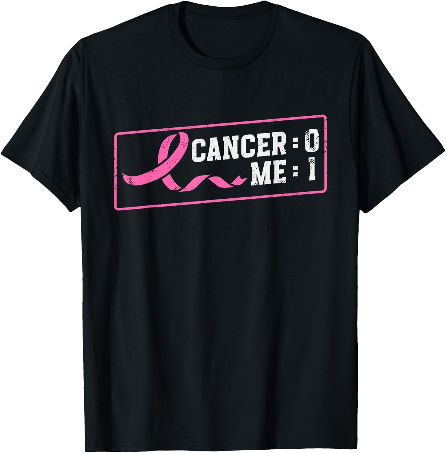 Cancer Me Win | Breast Cancer Awareness | Cancer Survivor T-Shirt - T-Shirt | Black