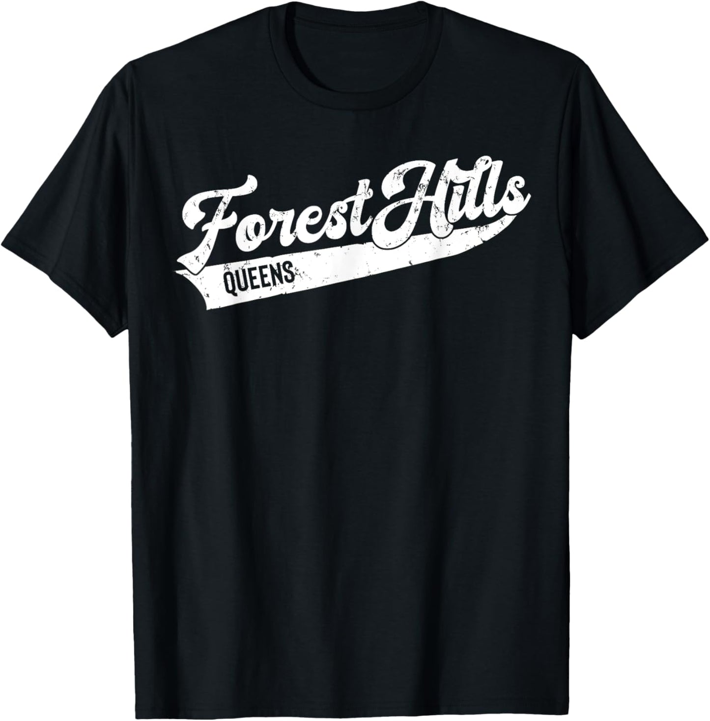 Forest Hills Queens T-Shirt - T-Shirt | Black