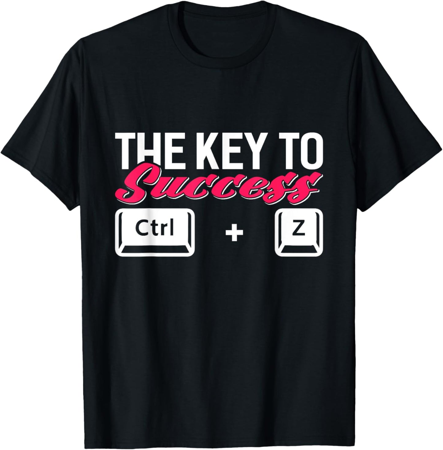 Control Z Funny Programming Computer T-Shirt - T-Shirt | Black