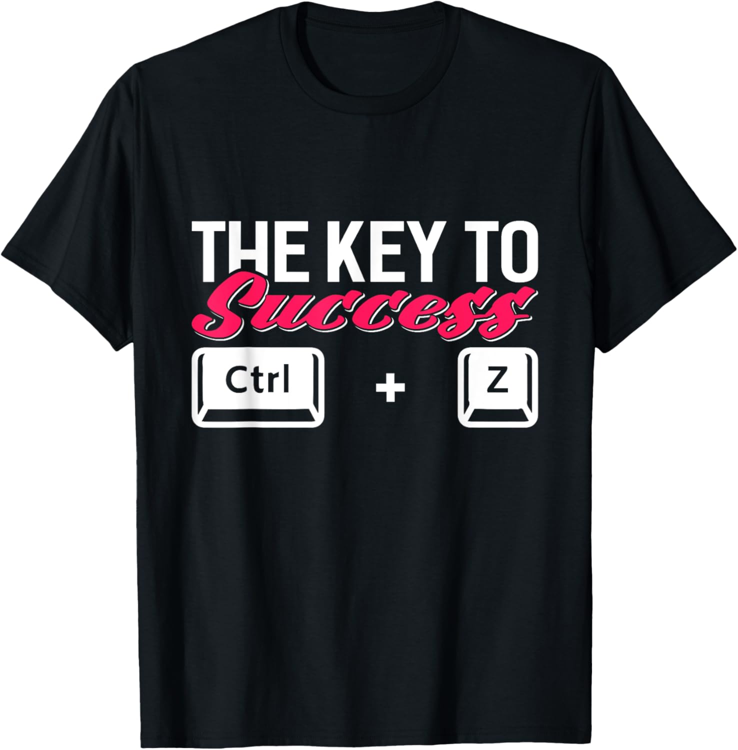 Control Z Funny Programming Computer T-Shirt - T-Shirt | Black