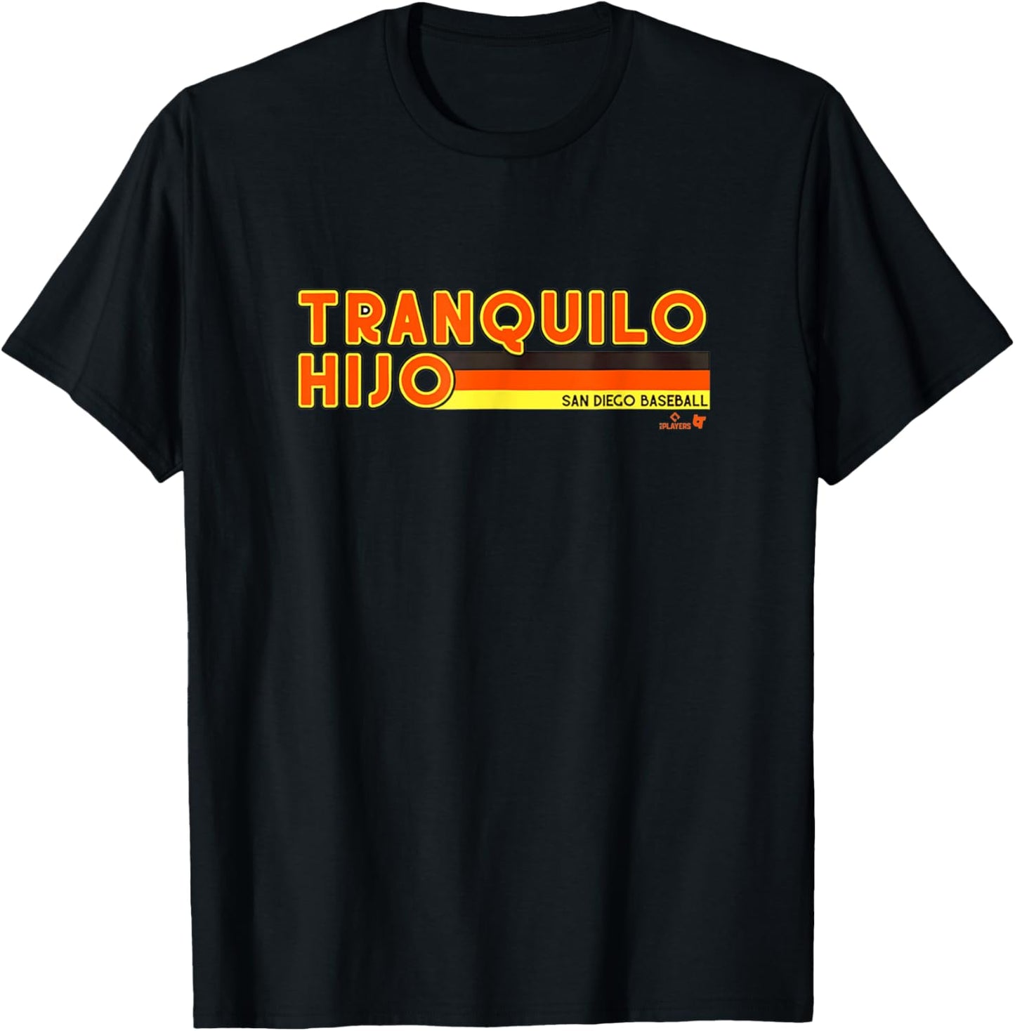 Tranquilo-Hijo Classic Graphic Printing T-Shirt - T-Shirt | Black