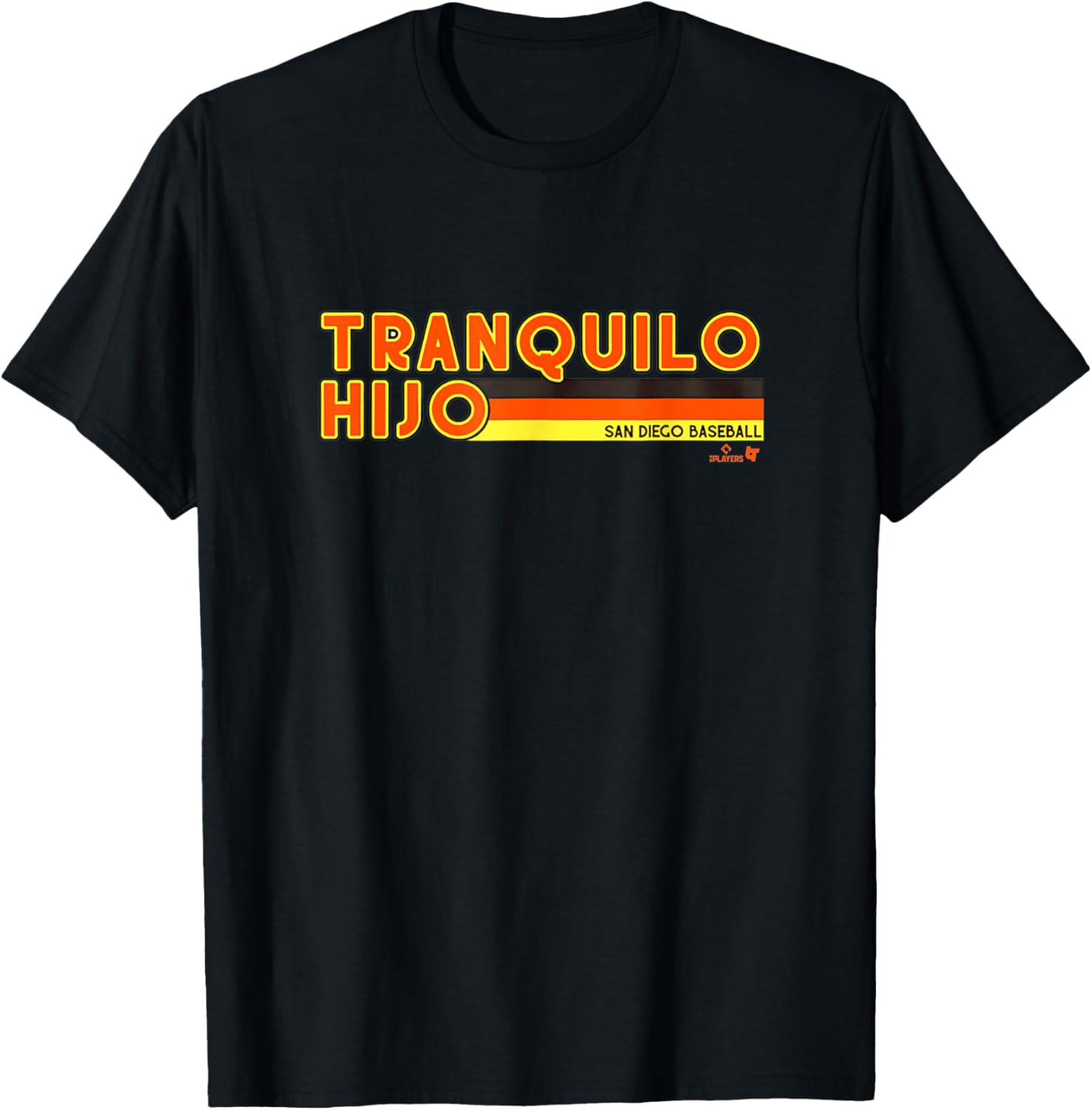 Tranquilo-Hijo Classic Graphic Printing T-Shirt - T-Shirt | Black