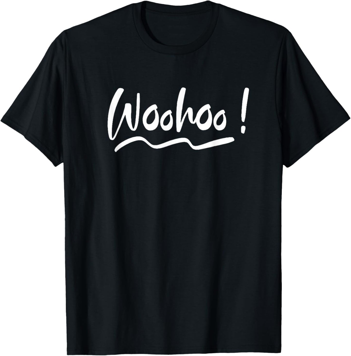 Woohoo For Parties T-Shirt - T-Shirt | Black