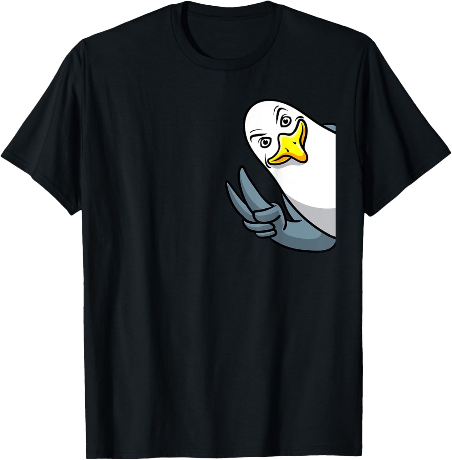 Seagull gull T-Shirt - T-Shirt | Black
