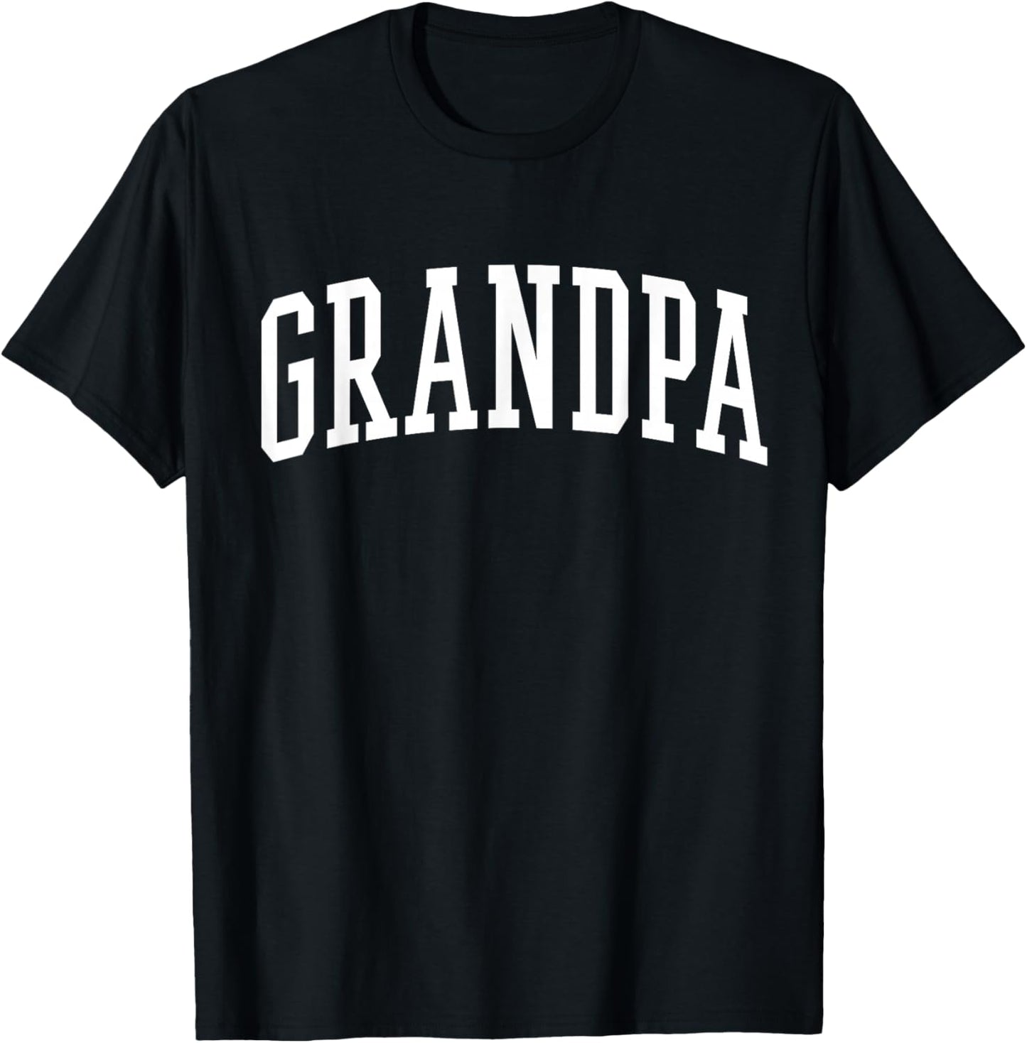 Varsity Grandpa T-Shirt - T-Shirt | Black