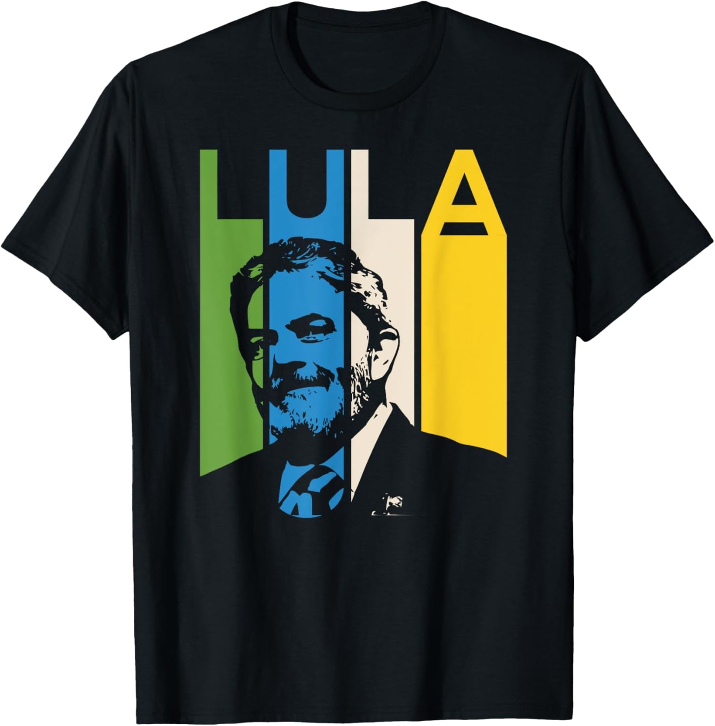 Lula Brazil President 2022 Silva Brazilian Politics Livre 22 T-Shirt - T-Shirt | Black