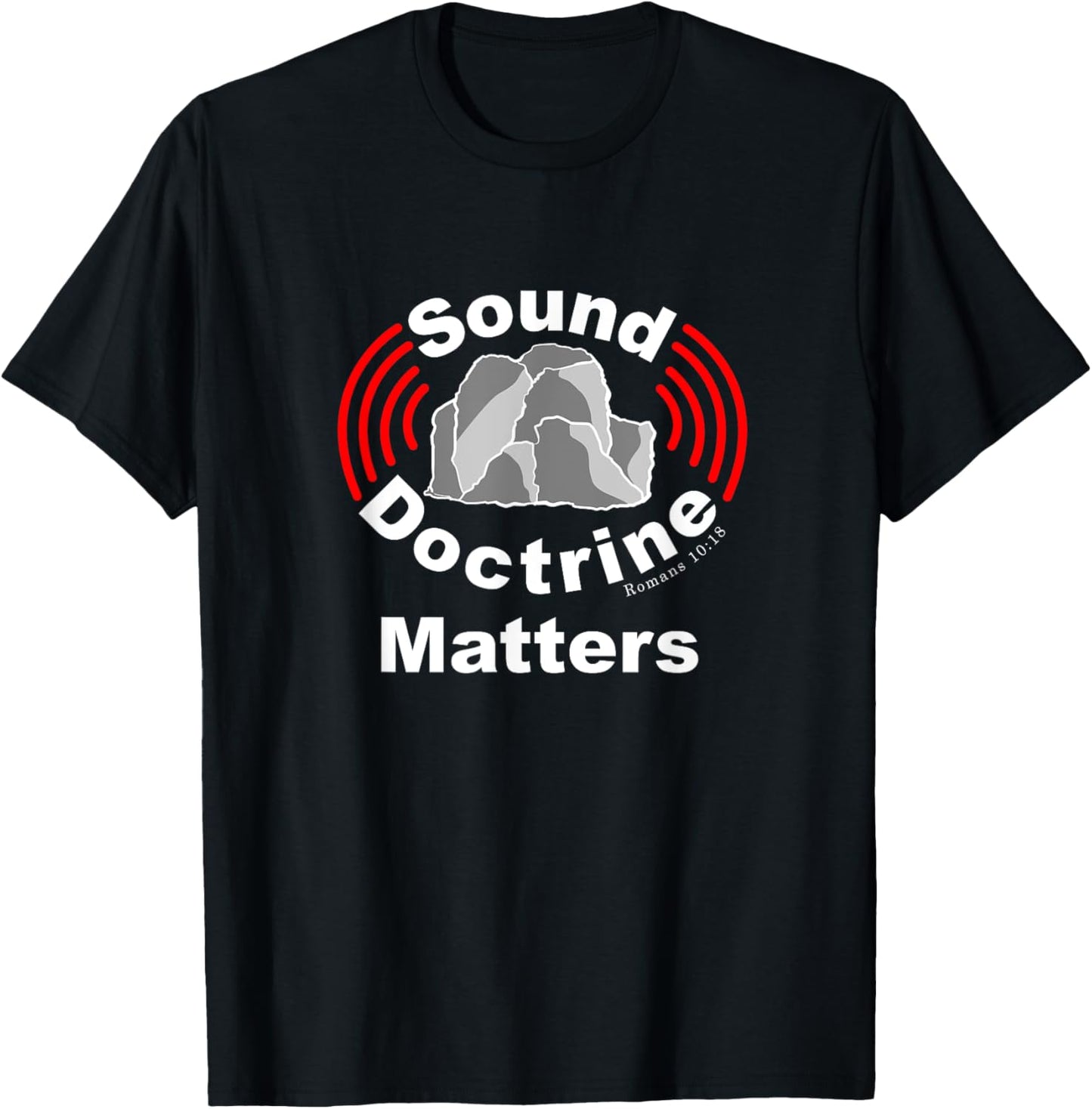 Sound Doctrine Matters, Preach The Gospel, Christian T-Shirt - T-Shirt | Black