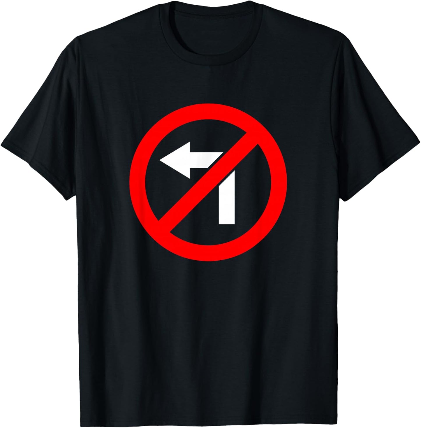 No Turning Left Unwoke Freedom T-Shirt - T-Shirt | Black