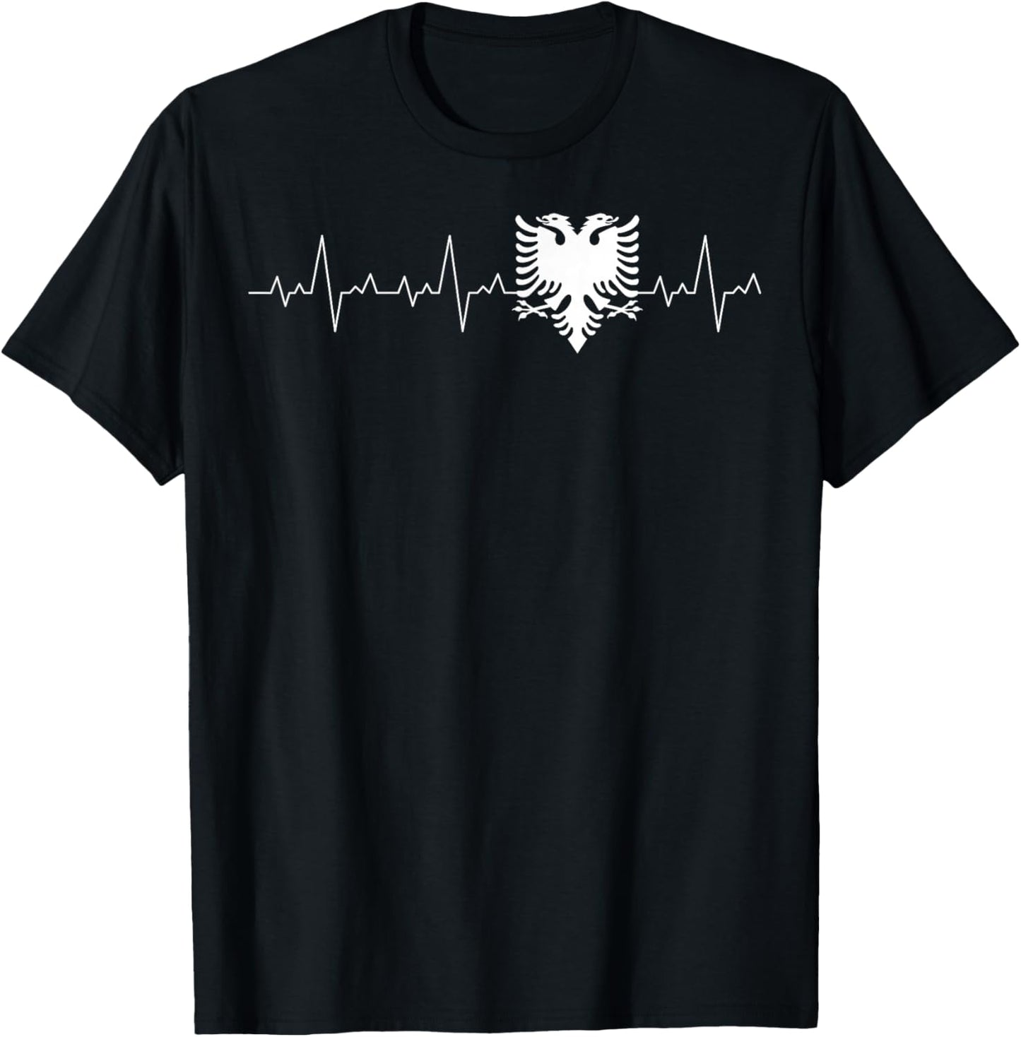 Republic of Albania Albania Shqipëria Tirana Albanian T-Shirt - T-Shirt | Black