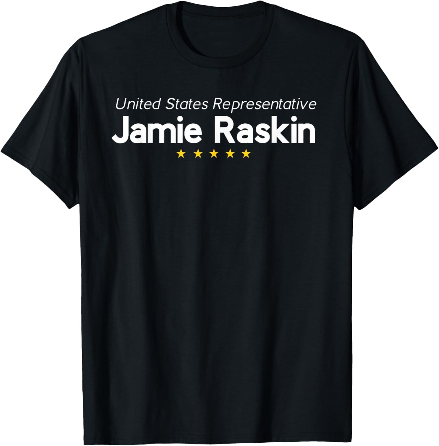Jamie Raskin T-Shirt - T-Shirt | Black