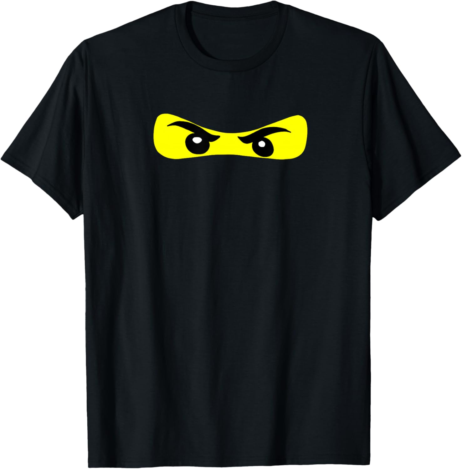Ninja Eyes Funny Halloween Ninja Costume Small T-Shirt - T-Shirt | Black