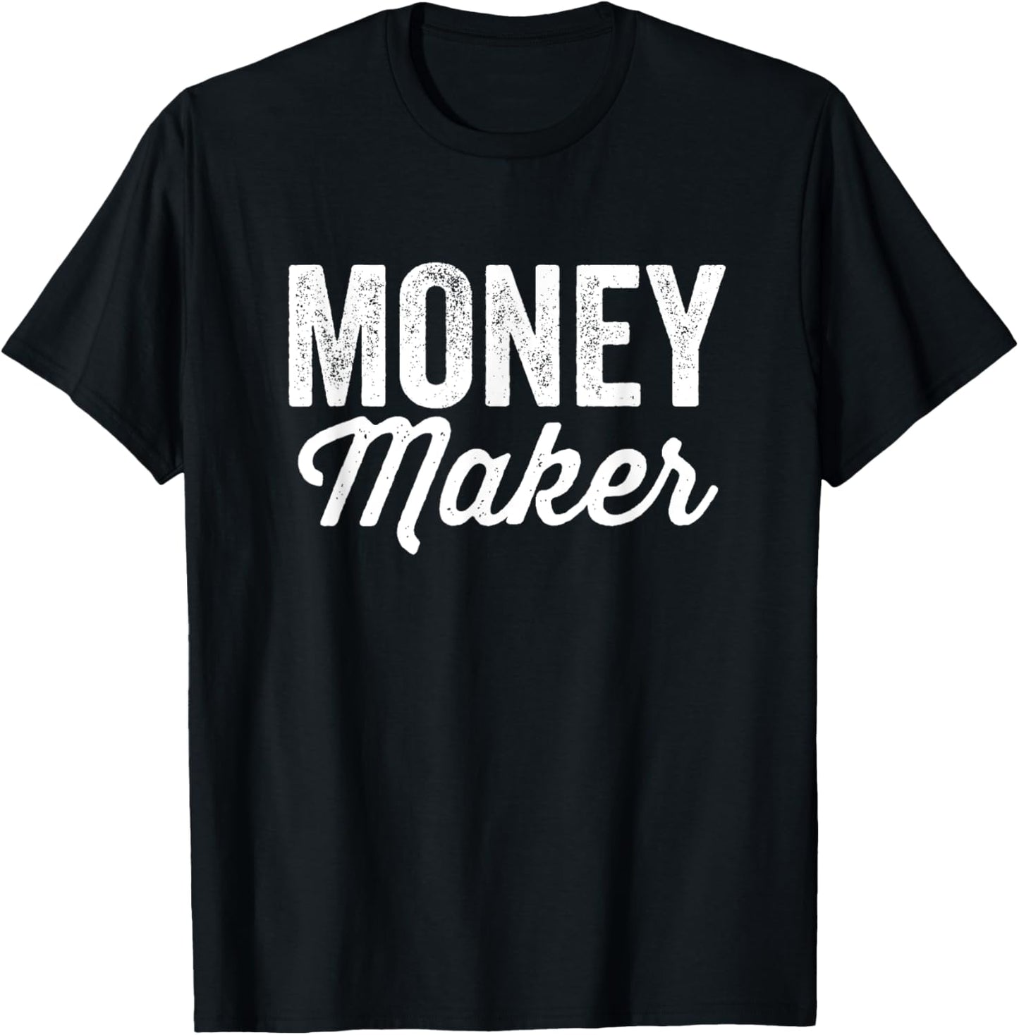 Money Maker Money Spender Matching Couple T-Shirt - T-Shirt | Black