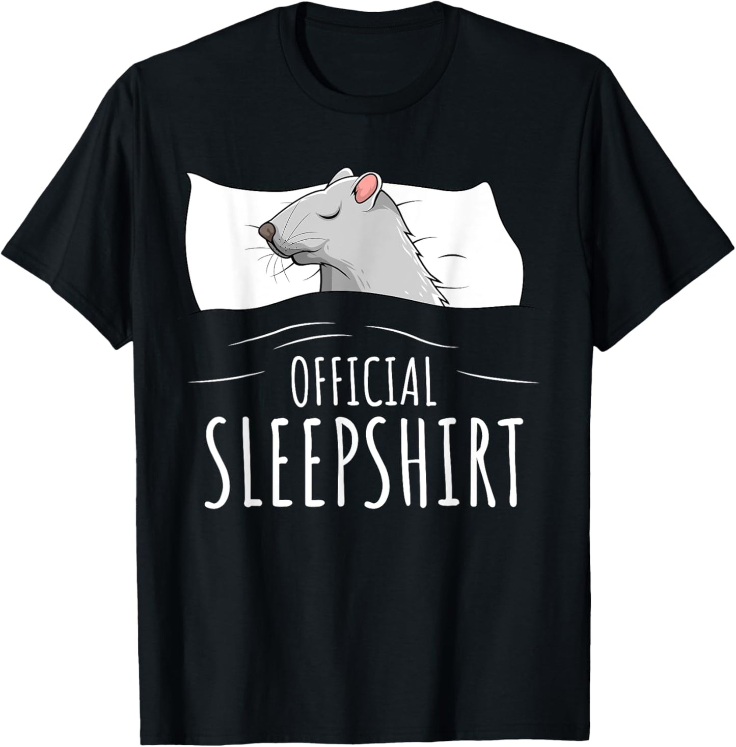 Rat Official Sleepshirt T-Shirt - T-Shirt | Black