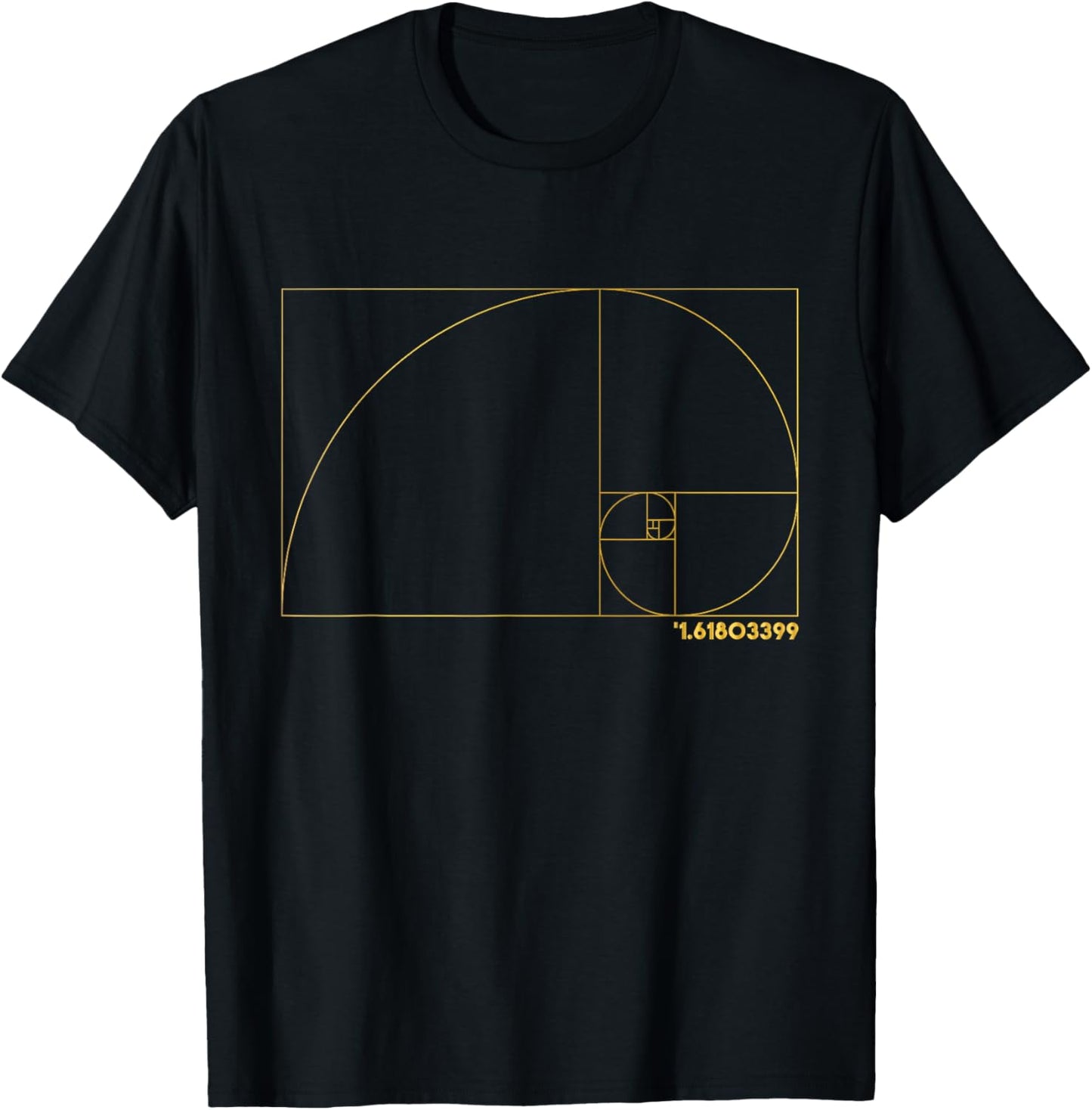 Golden Ratio - Architecture Architect Artwork Construction T-Shirt - T-Shirt | Black