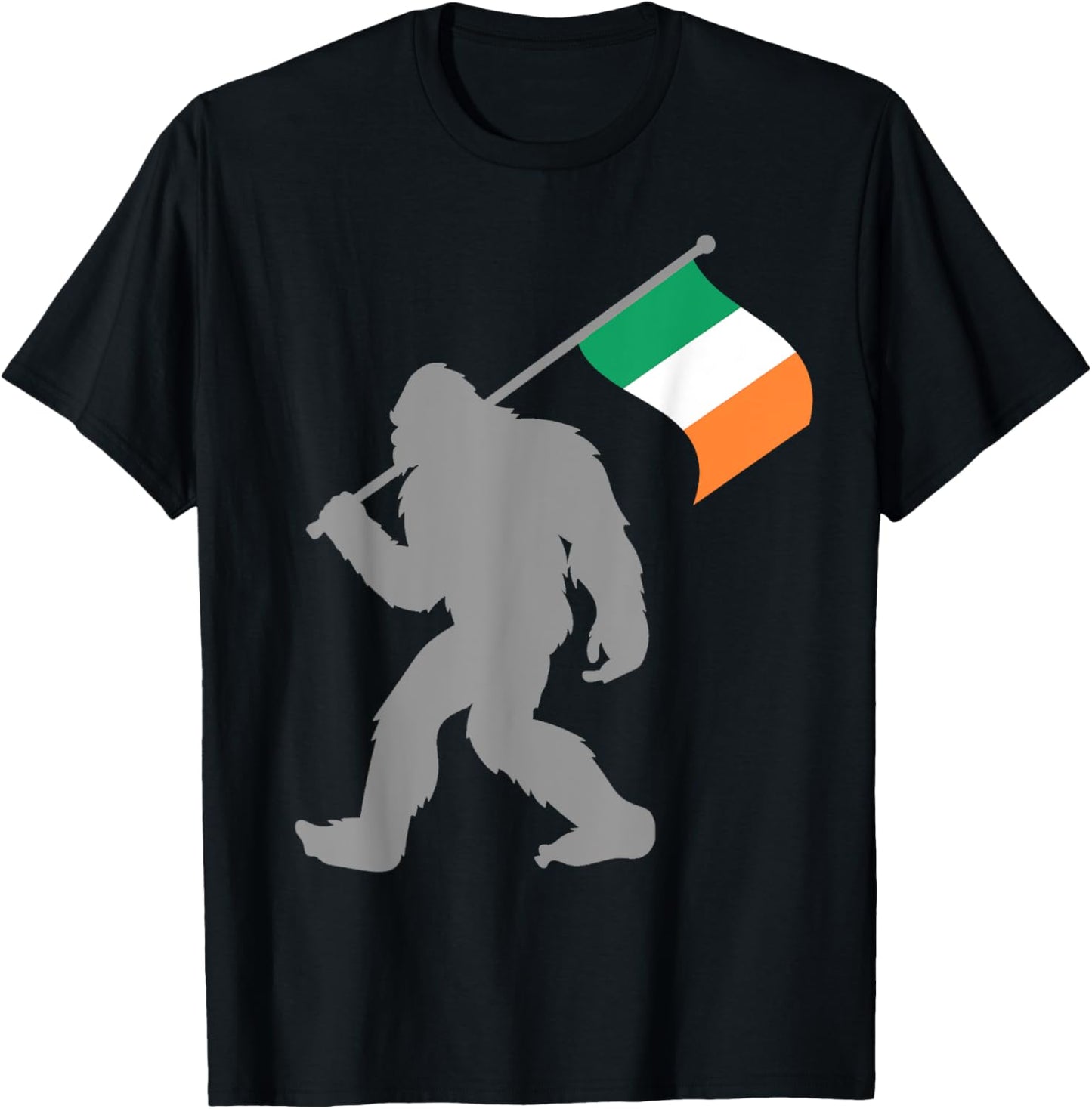 Éire or Irish Flag on Ireland Flag T-Shirt - T-Shirt | Black