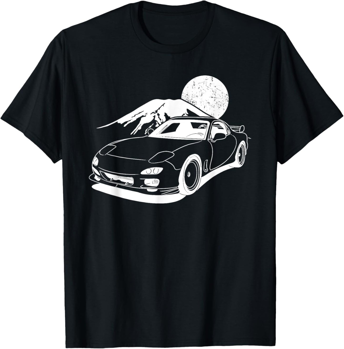 JDM Japan Motorsport Tuning Car Legend 90s T-Shirt - T-Shirt | Black