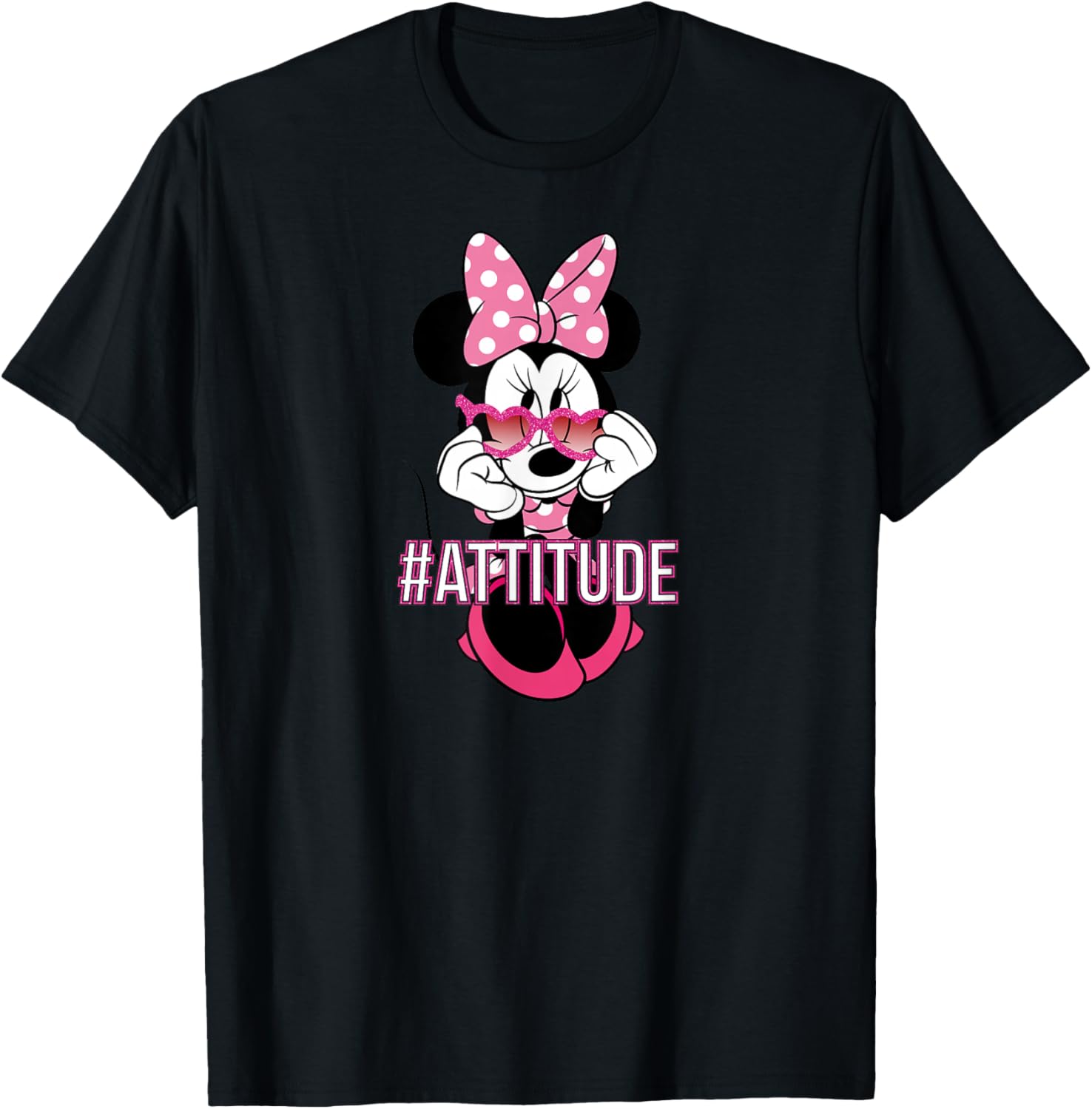 Mickey - Minnie #Attitude T-Shirt - T-Shirt | Black