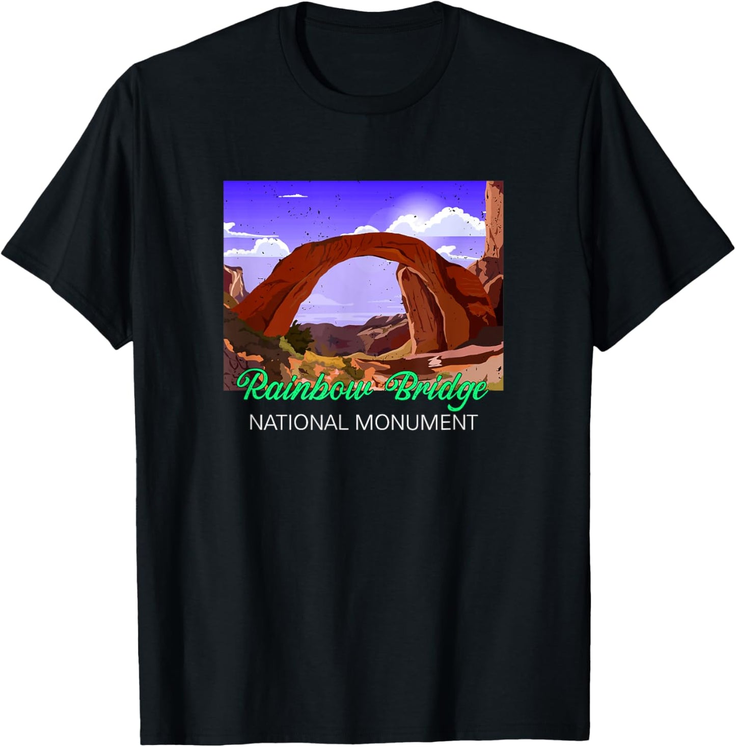 Rainbow Bridge National Monument T-Shirt - T-Shirt | Black