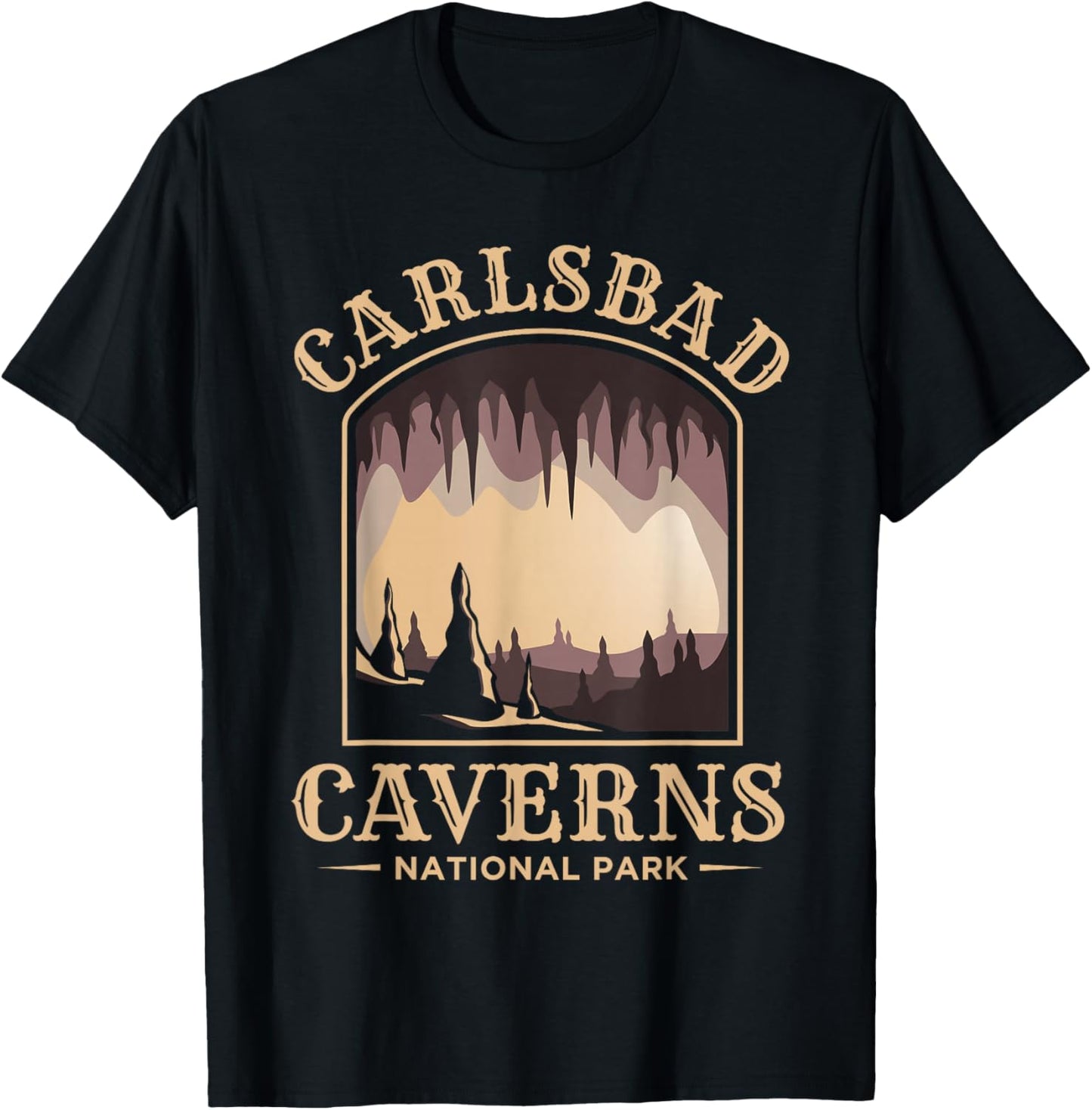 Carlsbad Caverns National Park US New Mexico T-Shirt - T-Shirt | Black