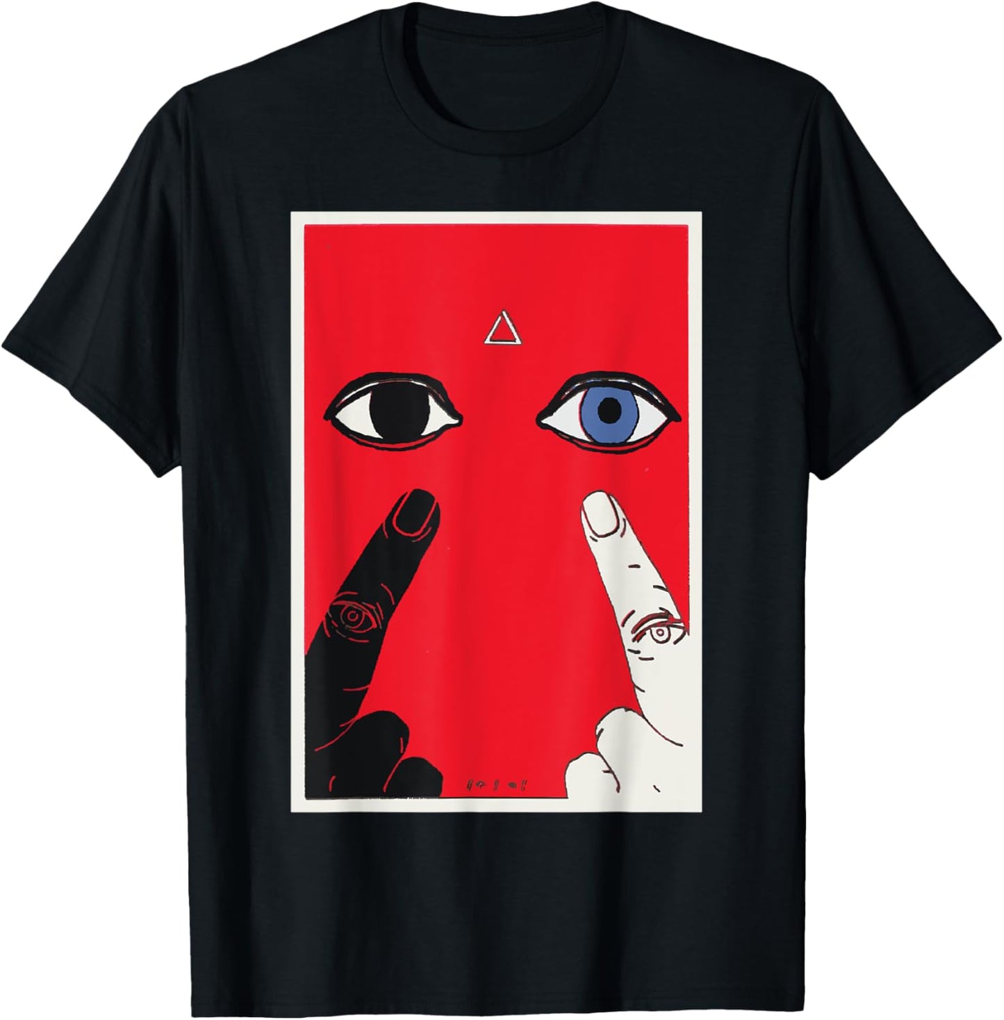 Eyes of Providence SOVI8 Vintage Propaganda. T-Shirt - T-Shirt | Black