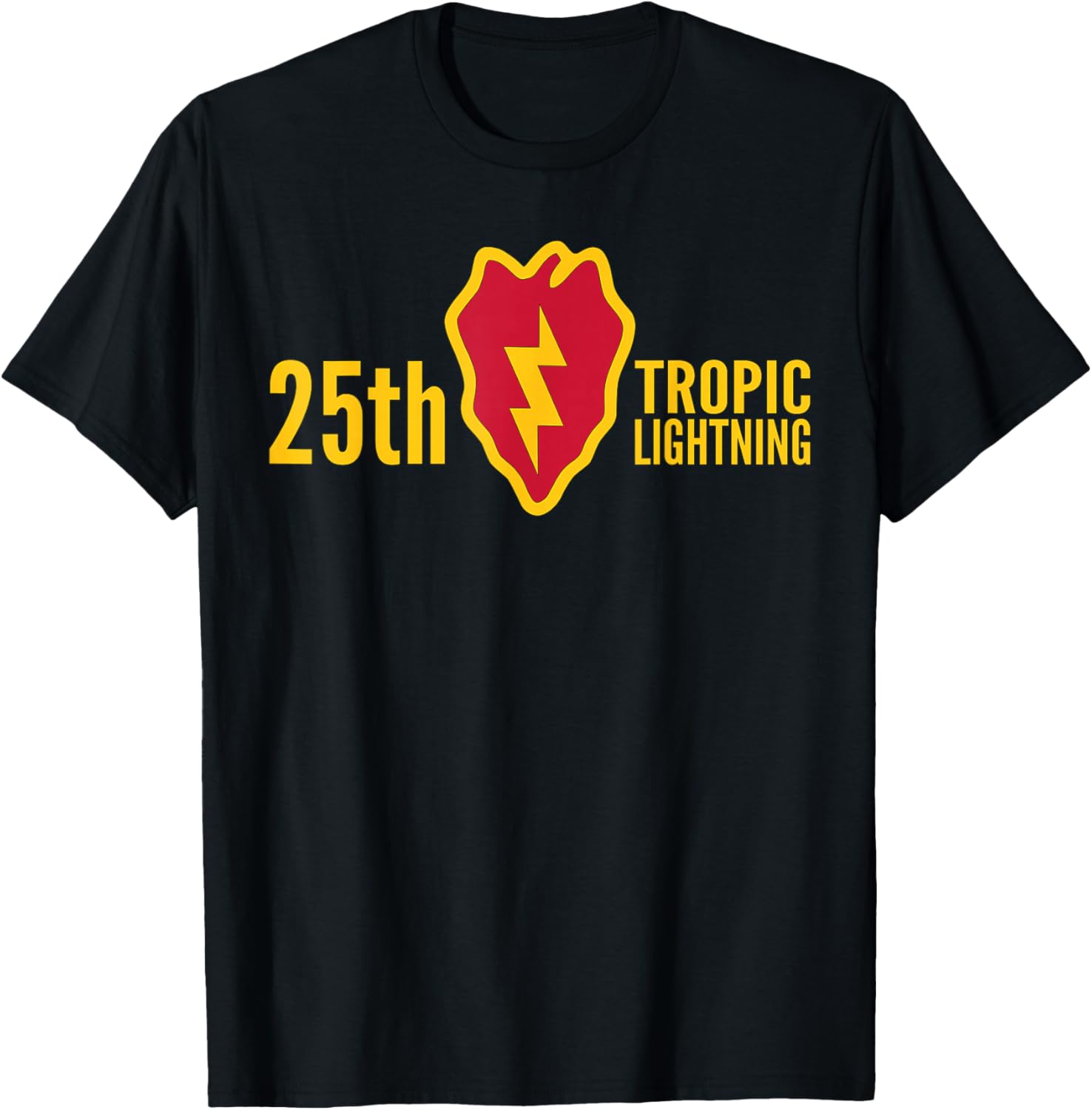 25th Infantry Division Army Us T-Shirt - T-Shirt | Black