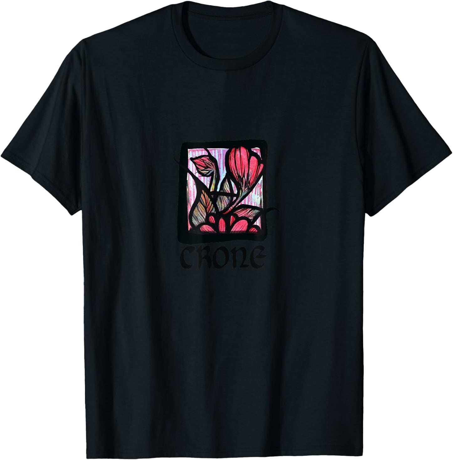Crone Woman T-Shirt - T-Shirt | Black