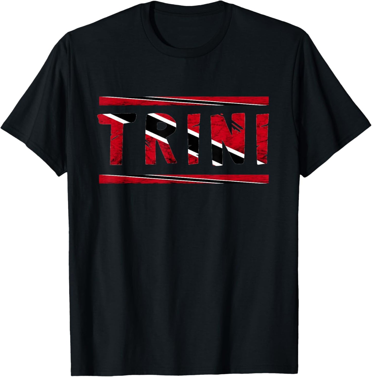 Trinidad and Tobago Trini Tobagonian Flag Pride Roots T-Shirt - T-Shirt | Black
