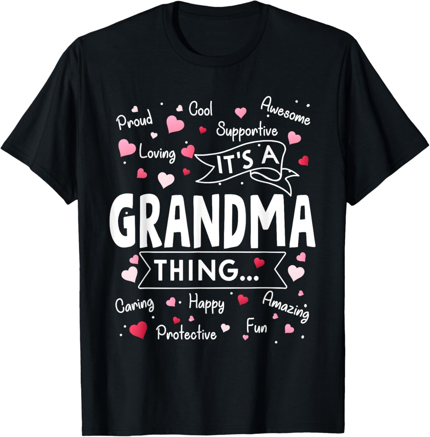 It's a Grandma Thing Funny Sayings Cute Grandma Mothers Day T-Shirt - T-Shirt | Black