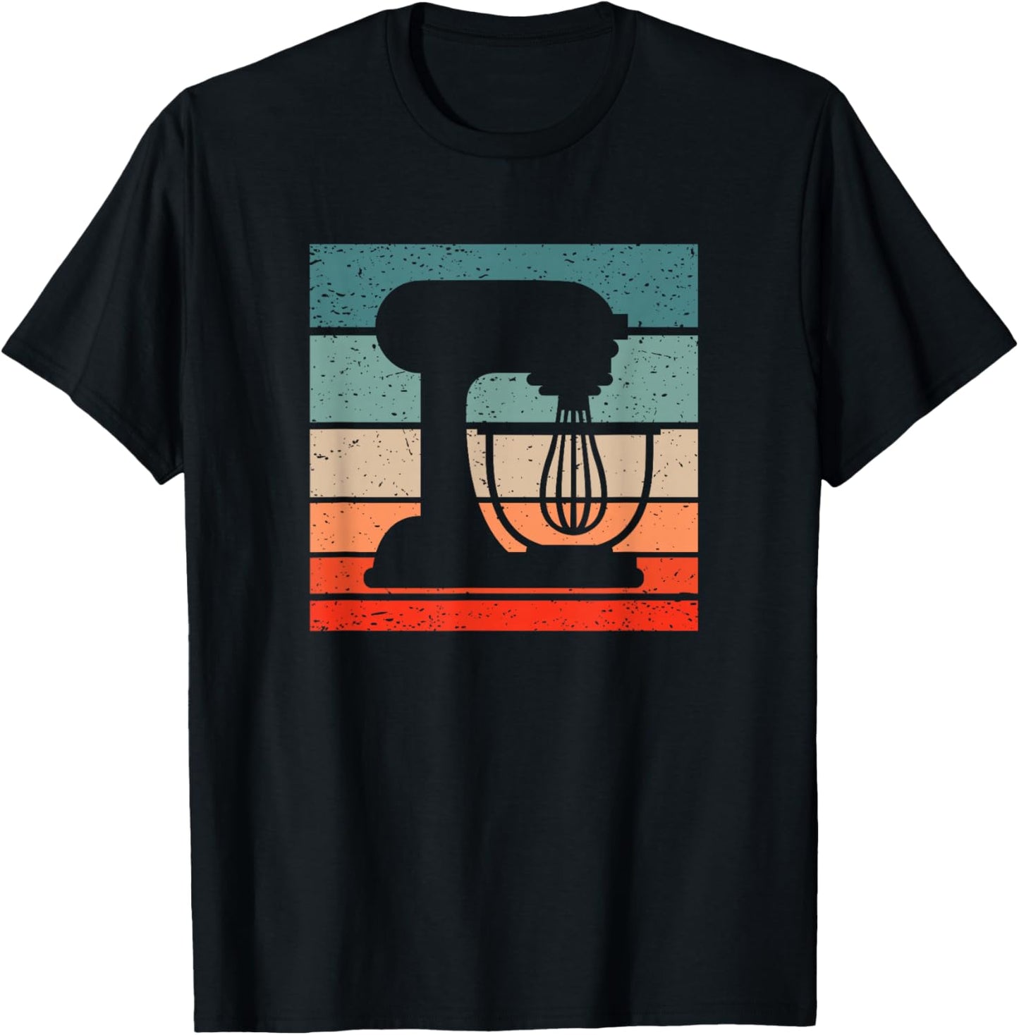 Baking Retro Style Vintage T-Shirt - T-Shirt | Black
