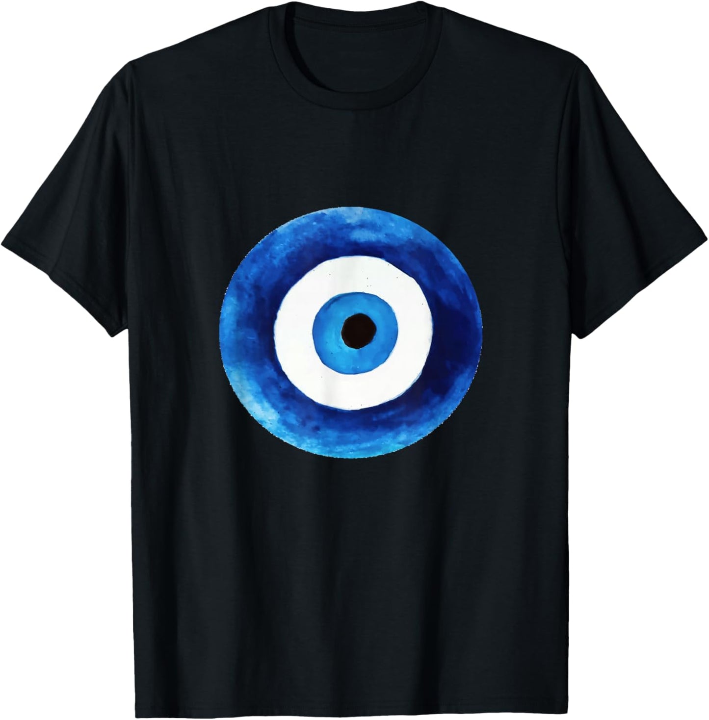 Nazar Mati Evil Eye Curse Protection Seeing Eyes Evil Eye T-Shirt - T-Shirt | Black