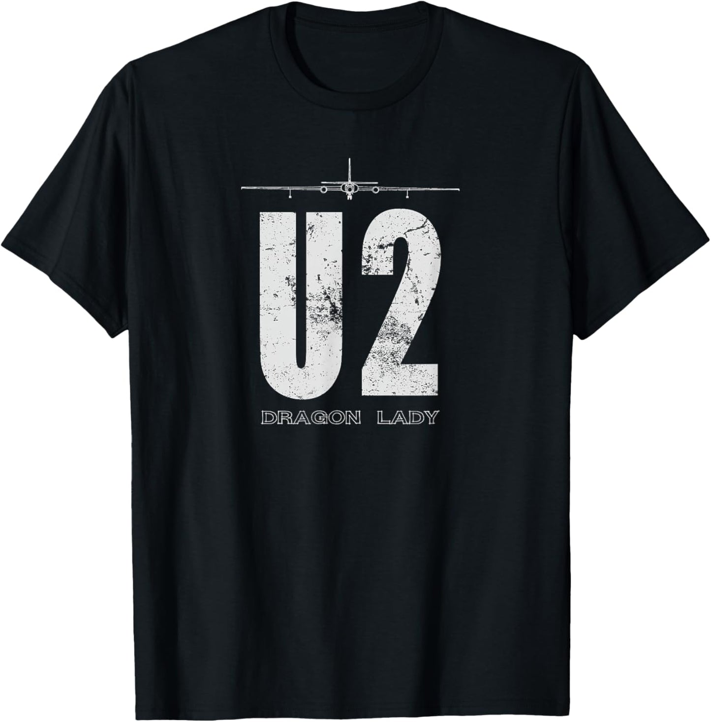 U-2 Dragon Lady Spy Plane T-Shirt - T-Shirt | Black