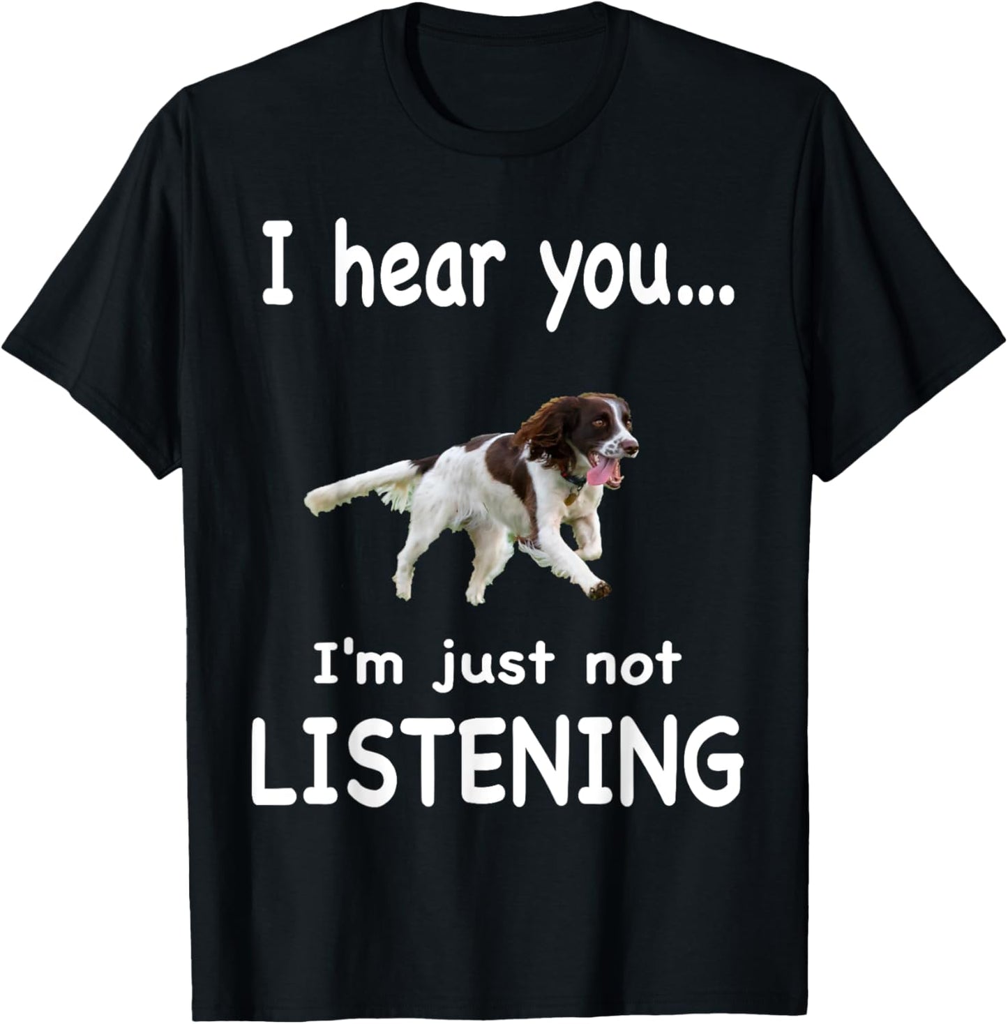English Springer Spaniel Dog - English Springer Spaniel Women T-Shirt - T-Shirt | Black