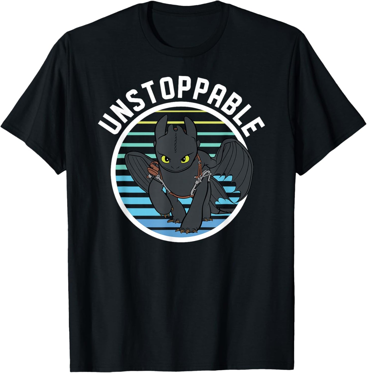 How to Train Your Dragon 3 Toothless Shirt T-Shirt - T-Shirt | Black