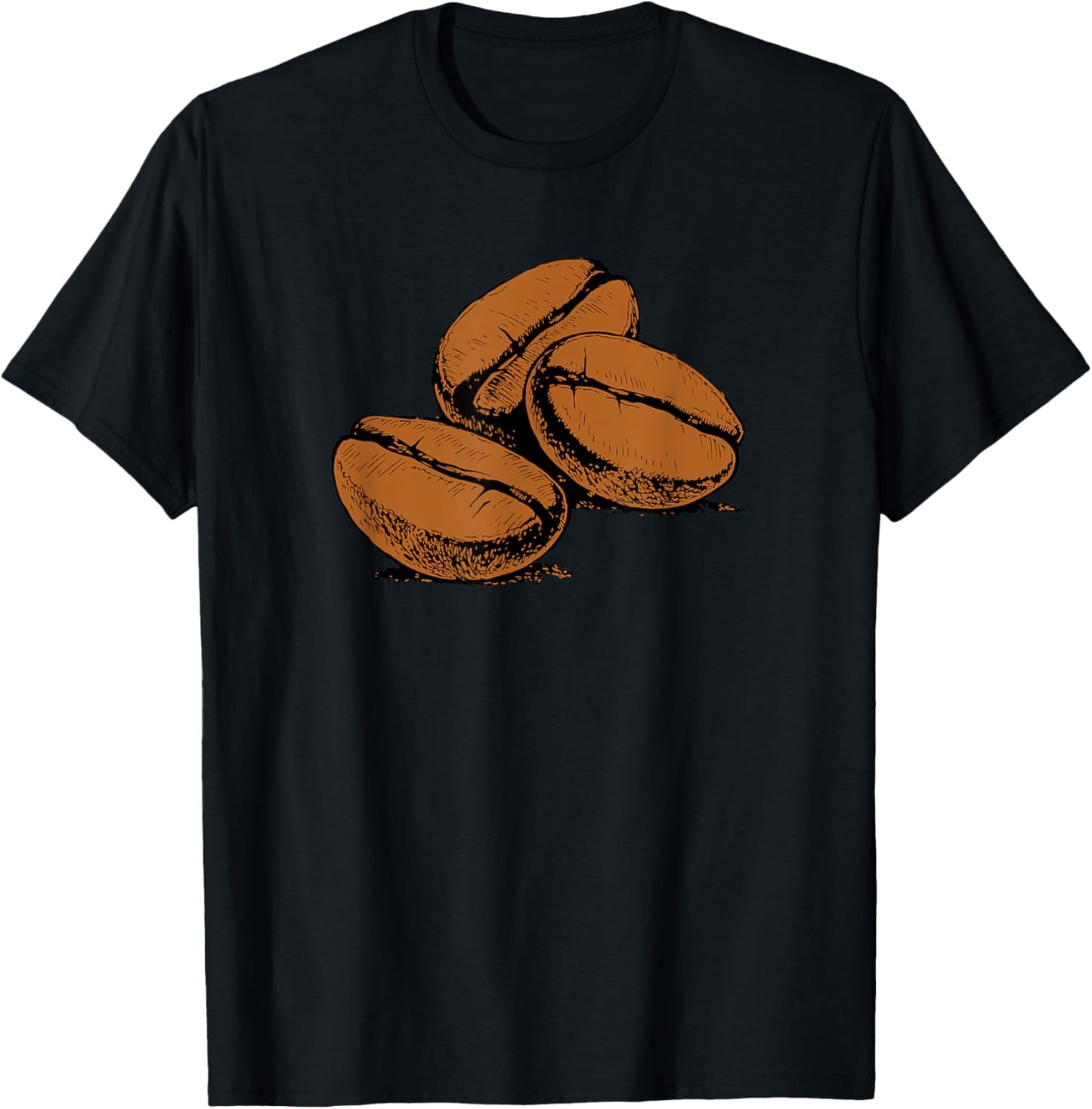 Coffee Lover - Caffeine Espresso Coffee Beans T-Shirt - T-Shirt | Black