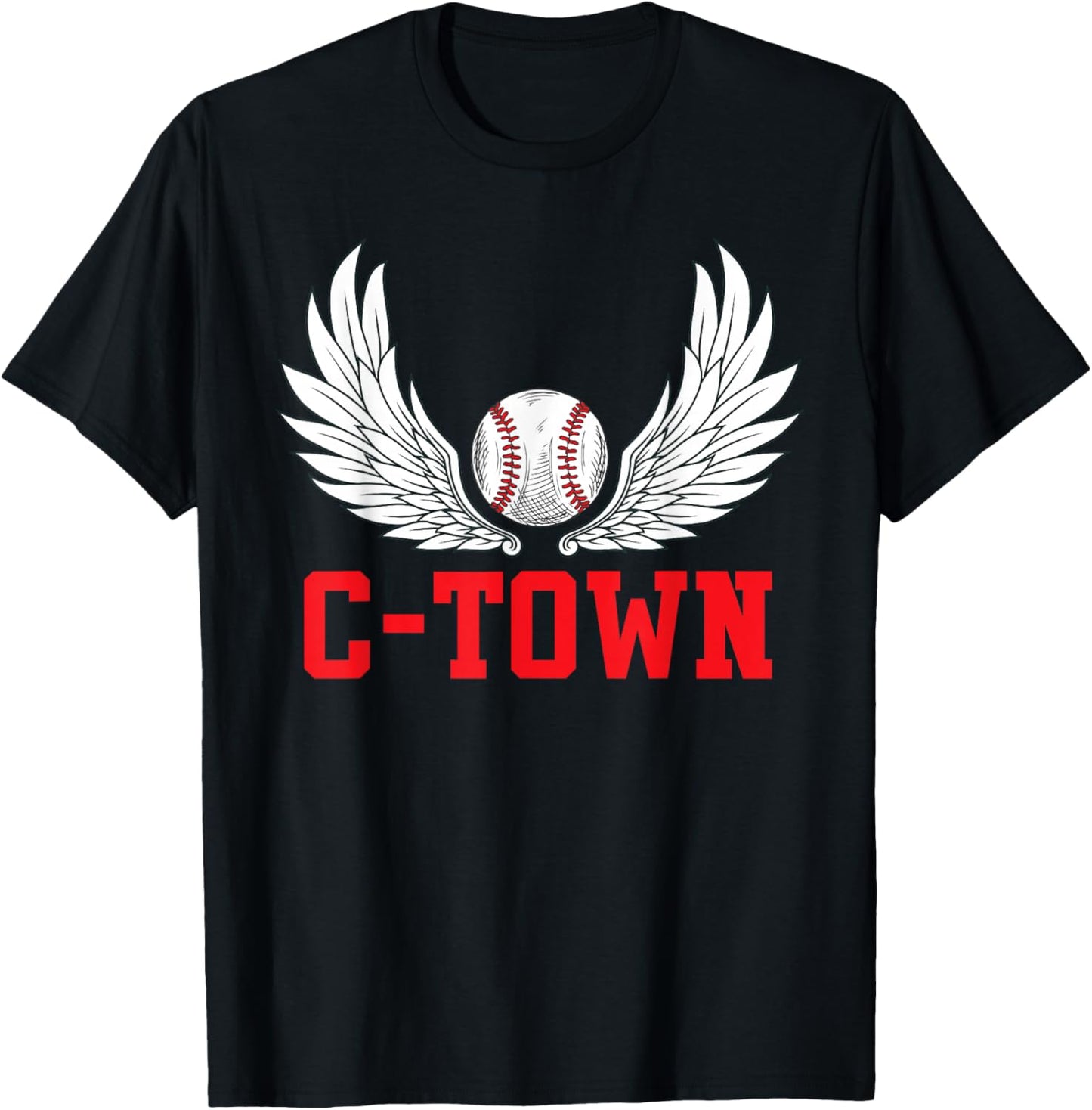 C-Town Cleveland Baseball Fans T-Shirt - T-Shirt | Black