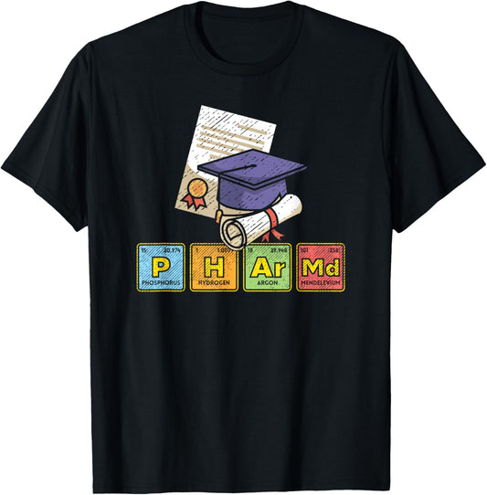 Doctor of Pharmacy Pharm.D. Doctor Pharmacist Pharmacy T-Shirt - T-Shirt | Black