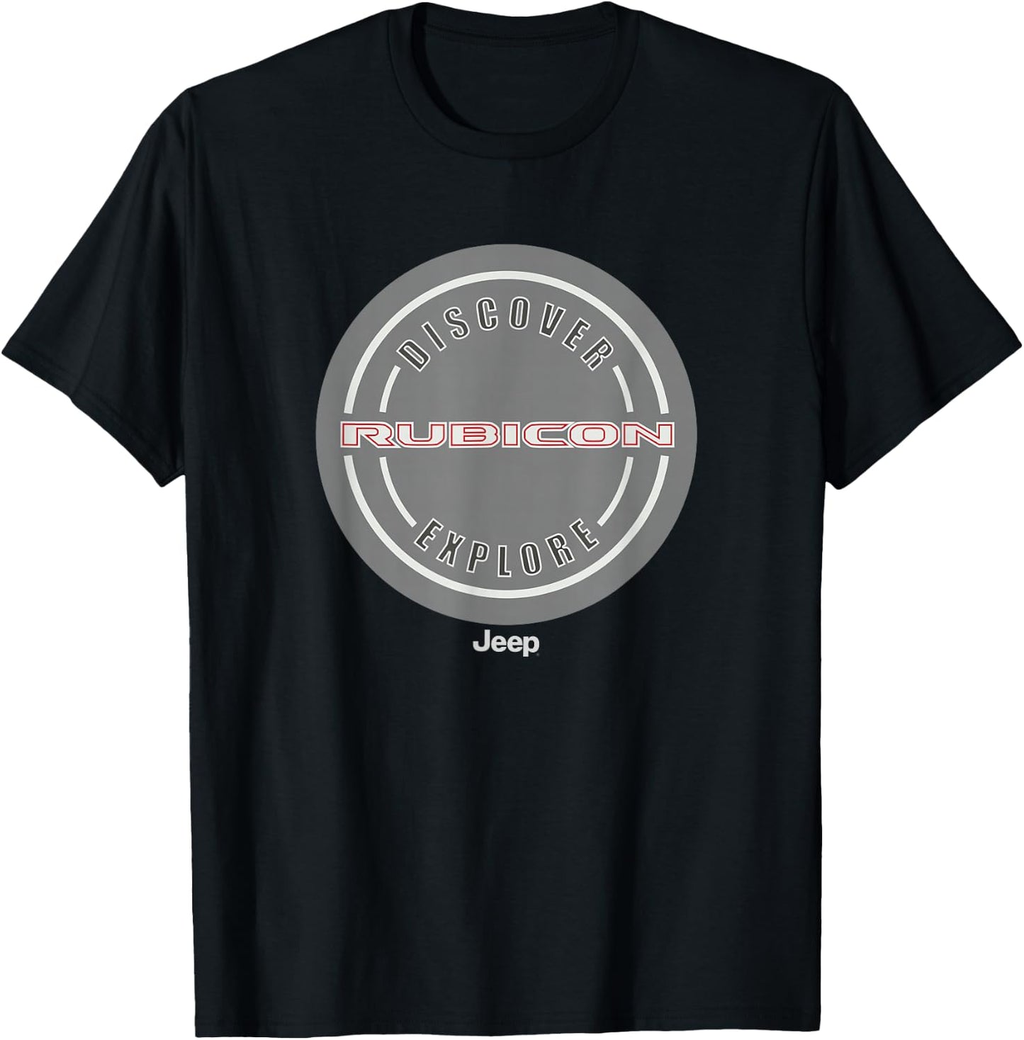 Jeep Wrangler Rubicon T-Shirt - T-Shirt | Black