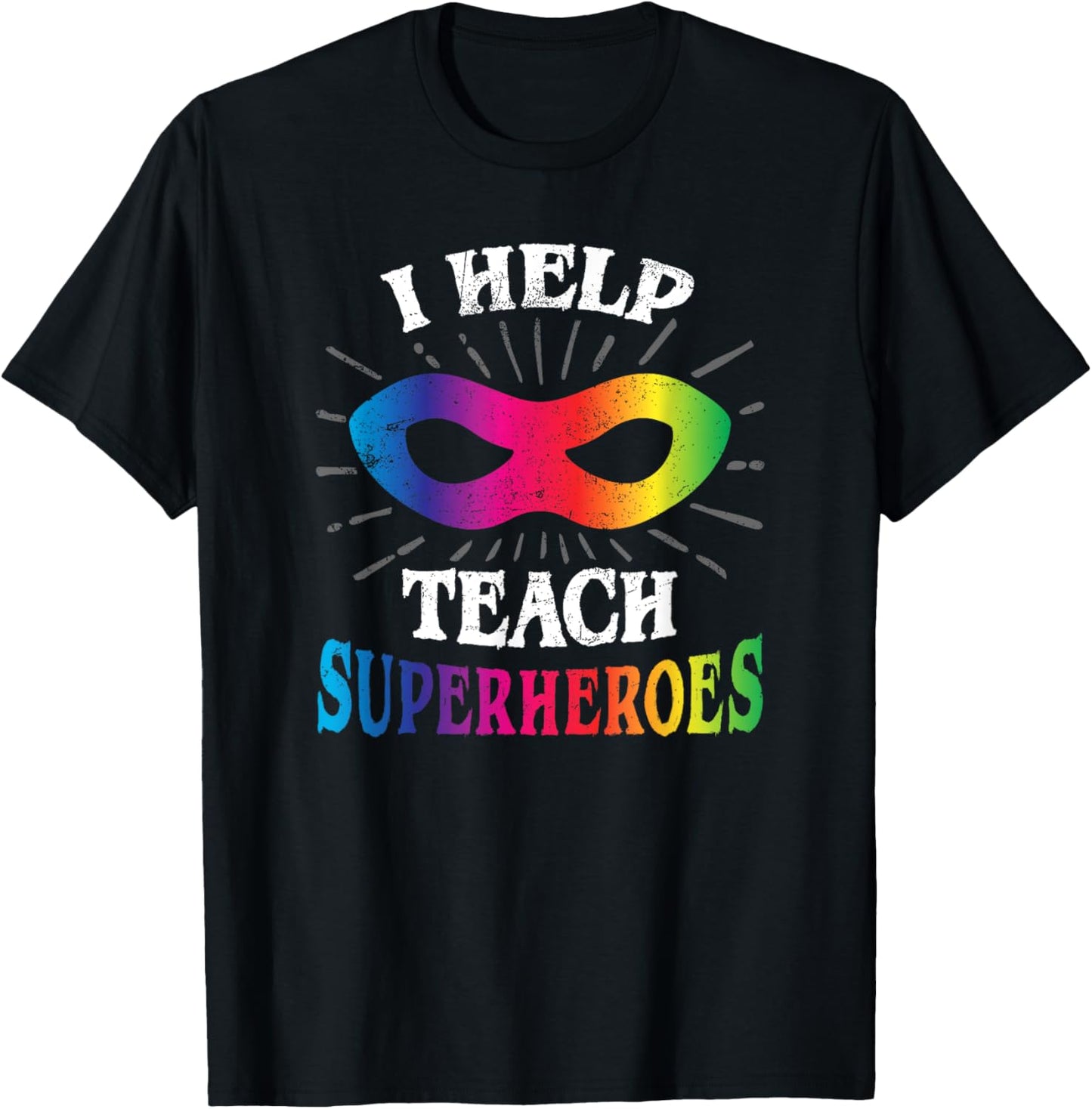 I Help Teach Superheroes Autism Awareness Ed Teacher Special Women T-Shirt - T-Shirt | Black