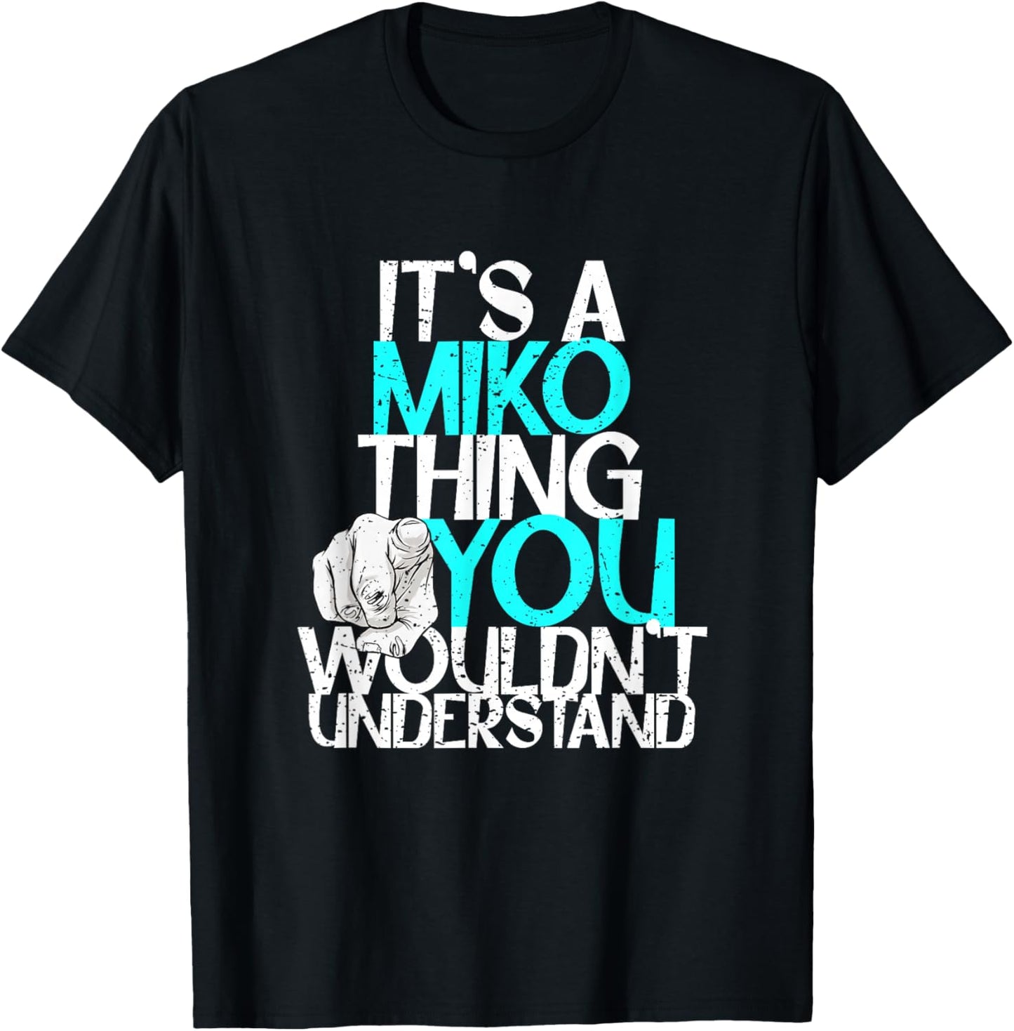 It's A Miko Thing You Wouldn't Understand T-Shirt - T-Shirt | Black